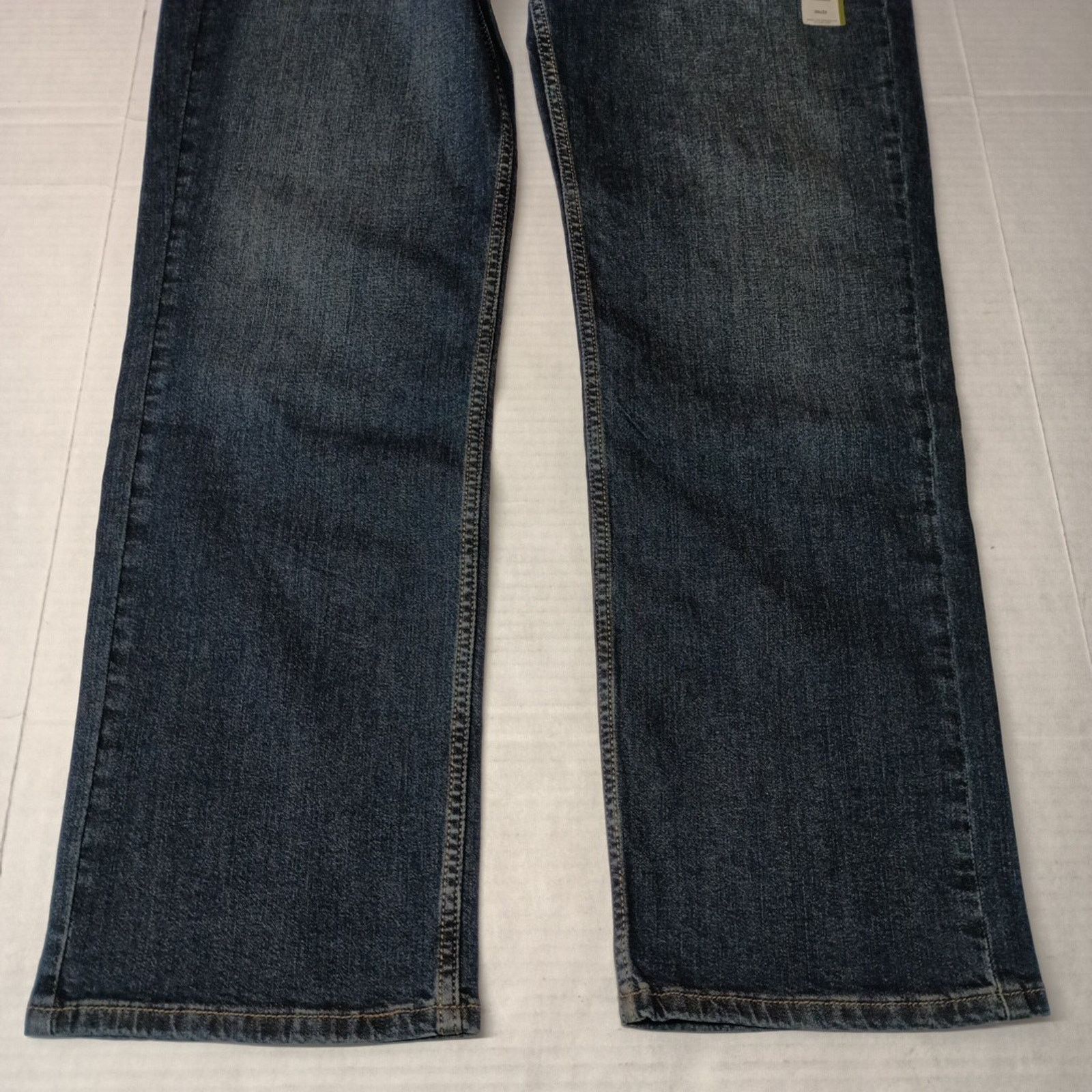 Levi's Signature Levi Straight Jeans Men's 38x32 Blue Super Flex Size US 38 / EU 54 - 3 Thumbnail