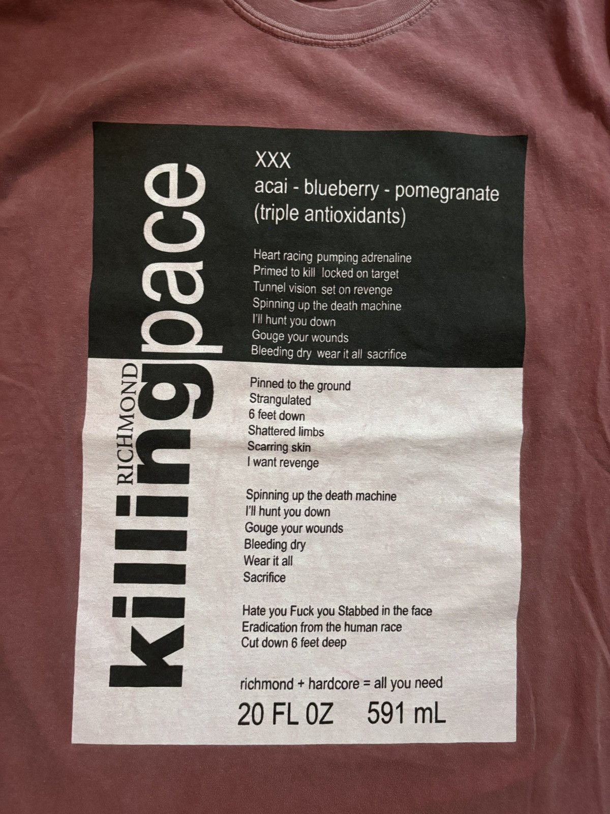 Band Tees Killing Pace Shirt Size US L / EU 52-54 / 3 - 2 Thumbnail