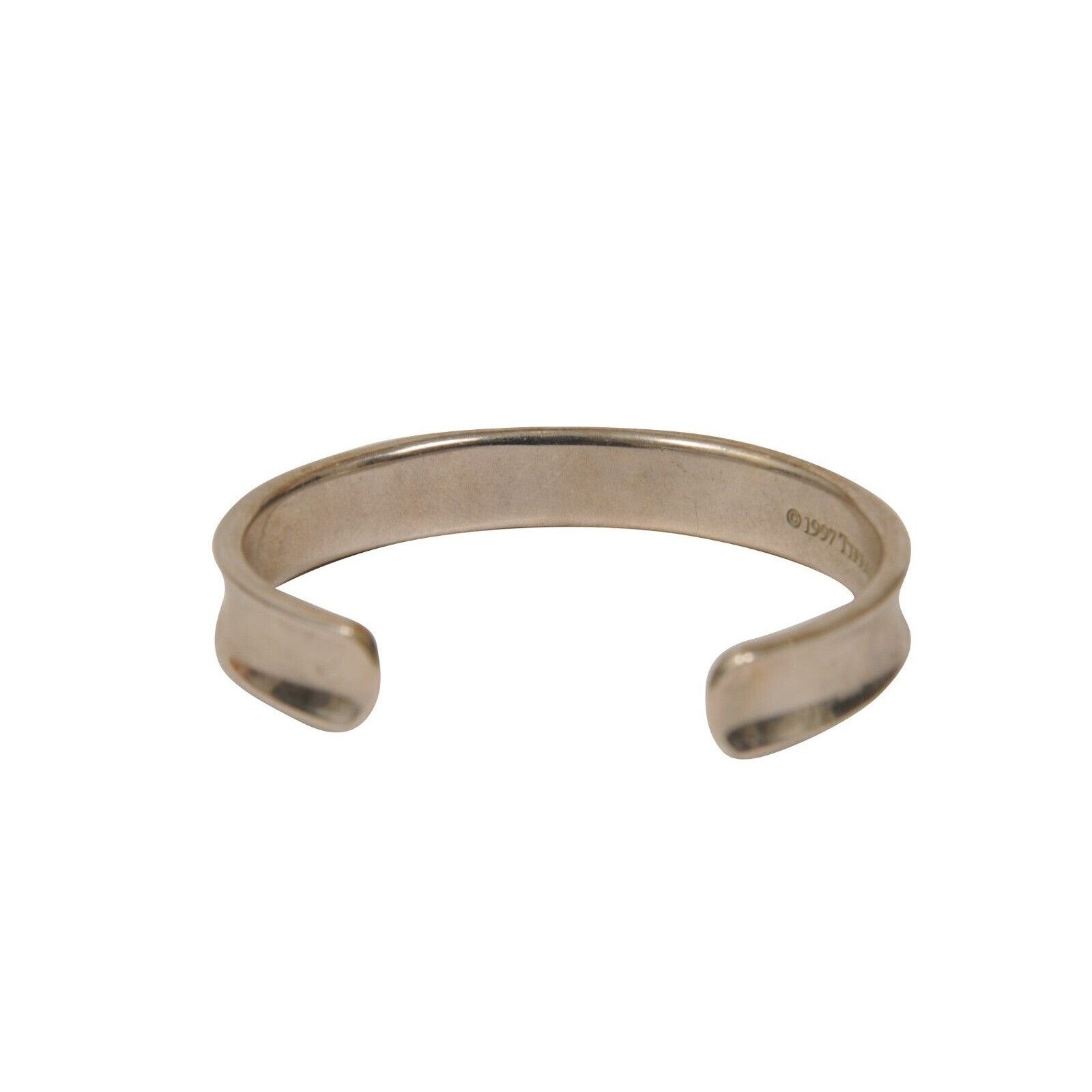 1837 Sterling .925 Silver Wide Wrist Cuff Bracelet