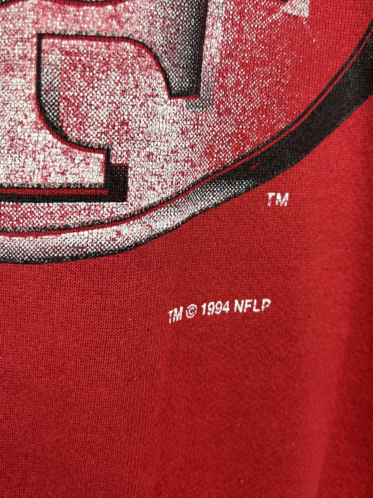 NFL 90s Vintage NFL 1994 7Logo San Francisco 49Ers Sweatshirt Size US XL / EU 56 / 4 - 3 Thumbnail