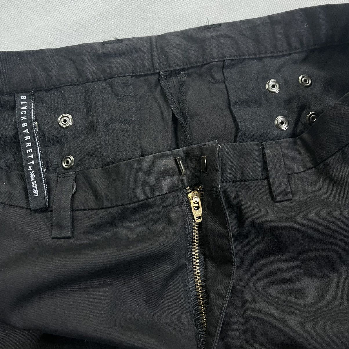 Neil Barrett Black Barrett Neil Barret Leather Strap Design Pant Size US 30 / EU 46 - 7 Thumbnail
