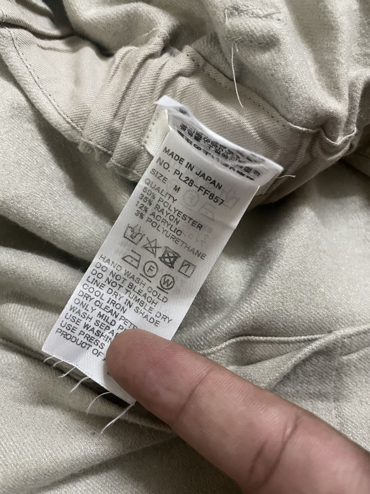 Issey Miyake Platation by Issey Miyake Easy Pants Size 32" / US 10 / IT 46 - 6 Thumbnail