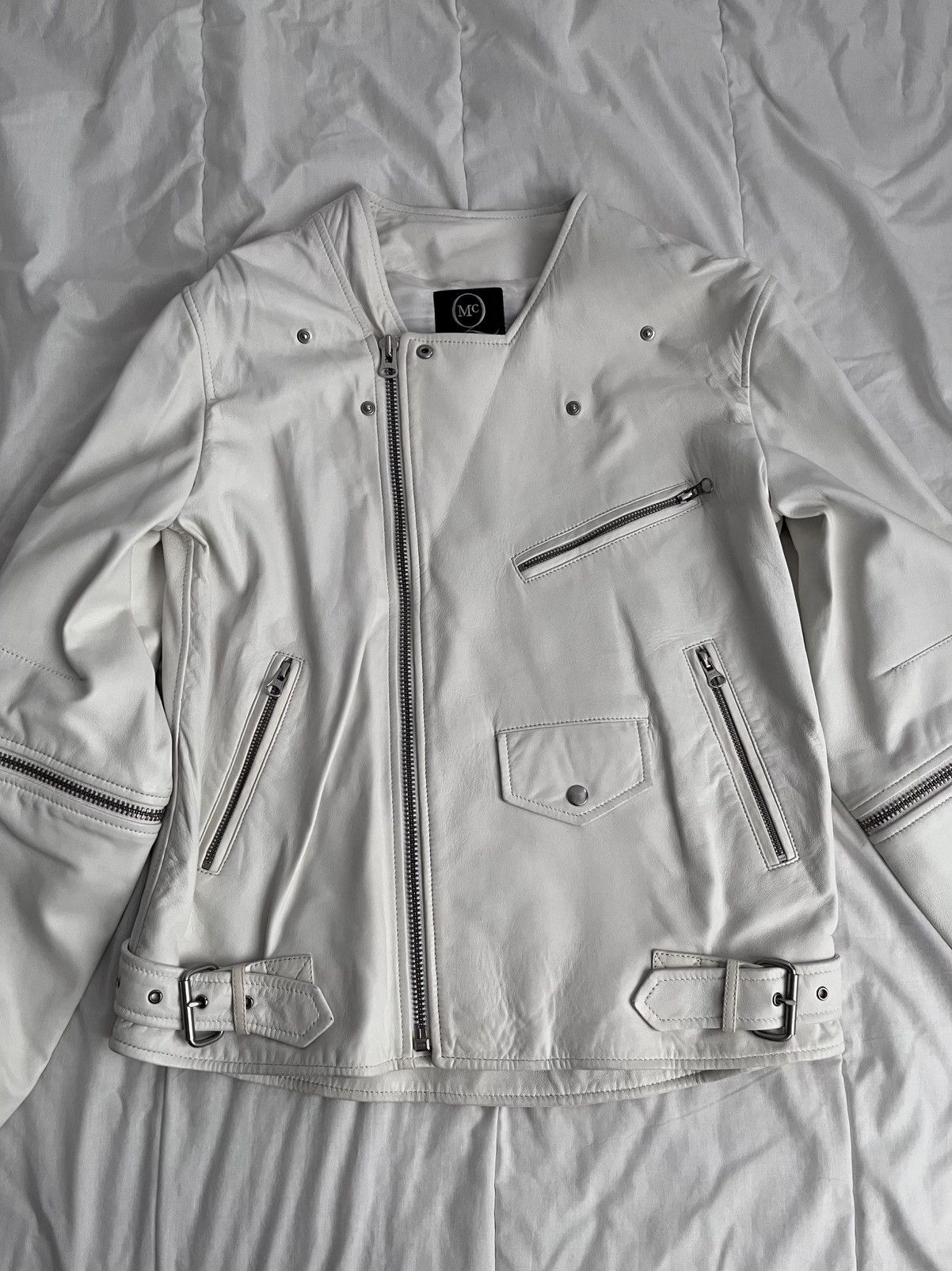 Alexander McQueen Alexander McQueen Leather Biker Jacket Size S / US 4 / IT 40 - 7 Thumbnail