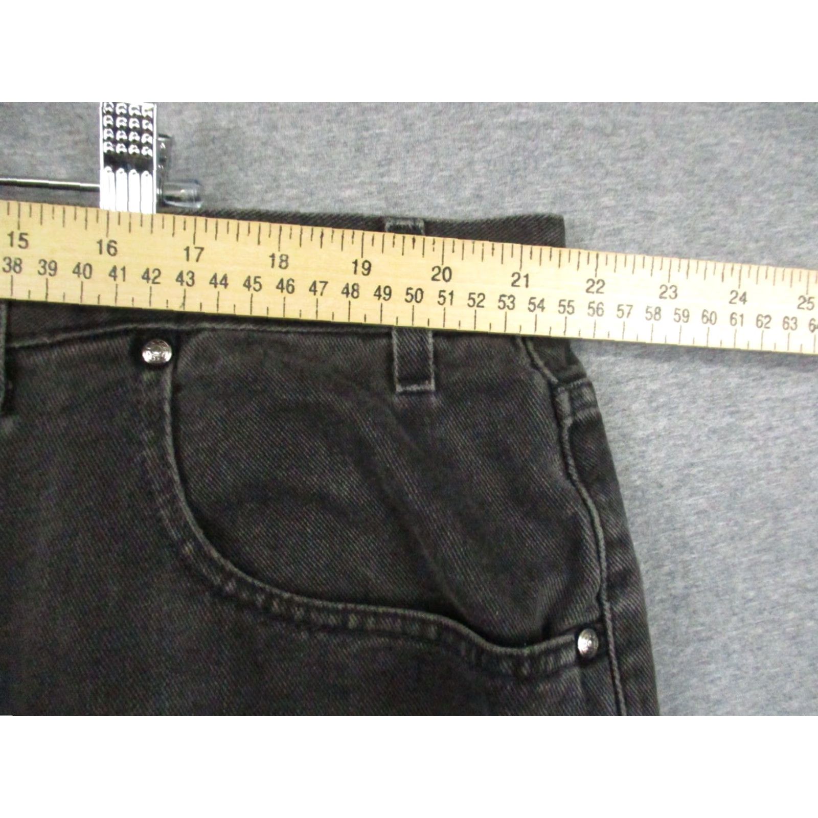 Levi's Levi's 545 Jeans Mens 42x32 Vintage Brown Tab Black Light Wash 90s 5-Pocket Relaxed Holes Belt Loops Denim Pants Size US 42 / EU 58 - 2 Thumbnail