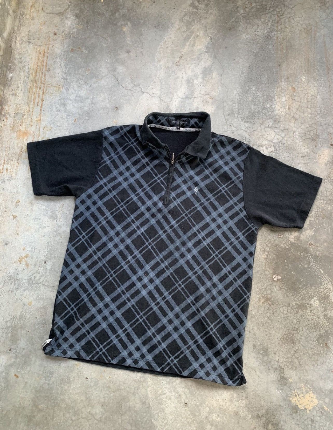 Yohji Yamamoto Yohji yamamoto Collar Polo Tee Size US M / EU 48-50 / 2 - 1 Thumbnail