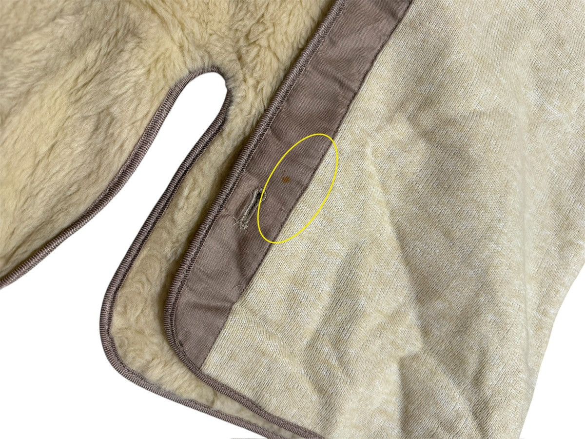 Burberry × Vintage Burberry Faux Fur Pile Lining vest Size XS / US 0-2 / IT 36-38 - 6 Thumbnail