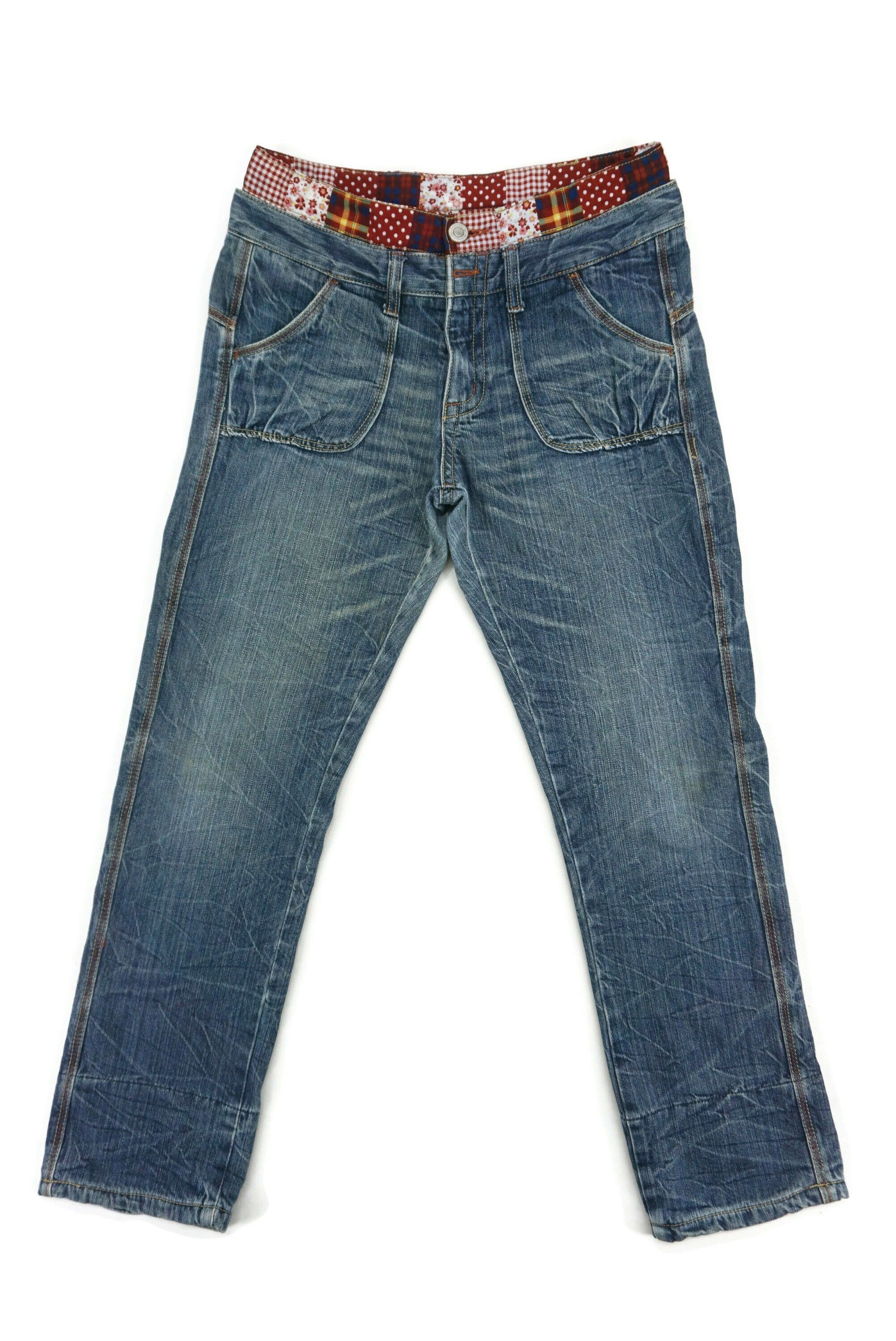 Japanese Brand Japanese Jeans Size W32xL30 Double Waist Traditional Trim Size 25" / US 0 / IT 36 - 1 Thumbnail