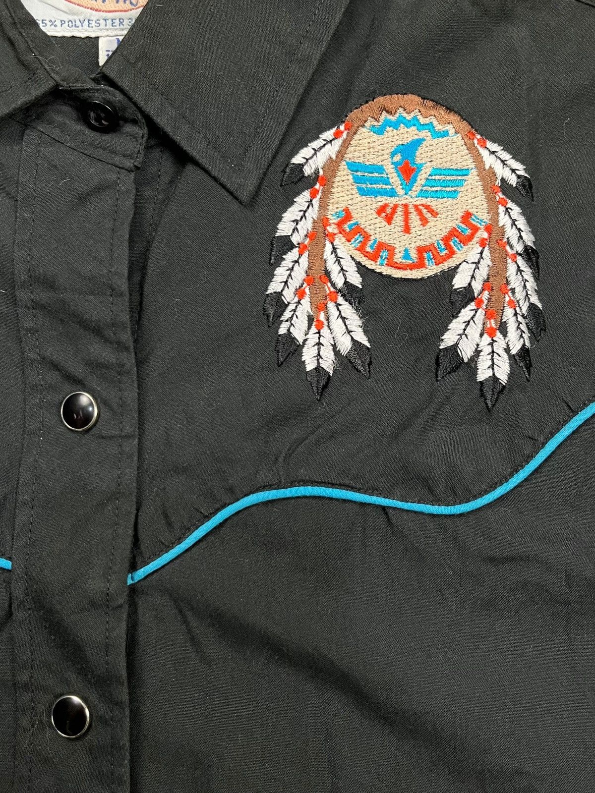 If Six Was Nine 1990s Country Charmers - Ethnic Button Shirt Size US M / EU 48-50 / 2 - 5 Thumbnail