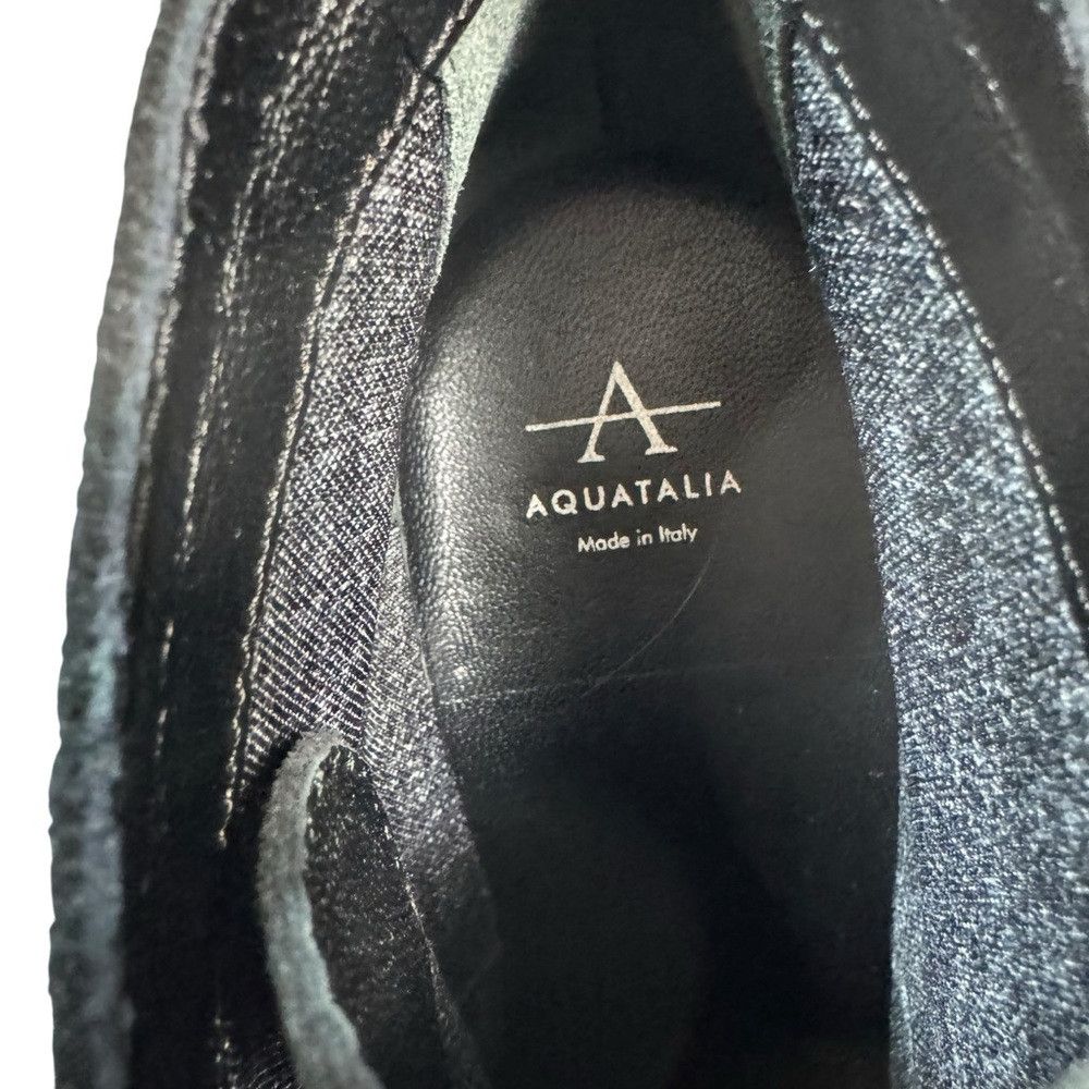 Aquatalia NWT New Aquatalia Vicki Suede Ankle Black Boots Made In Ita Size US 8 / IT 38 - 8 Thumbnail