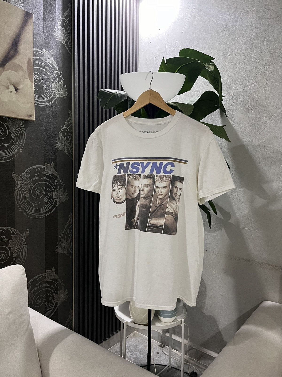 Band Tees Vtg Nsync Band Tee Size US L / EU 52-54 / 3 - 1 Thumbnail