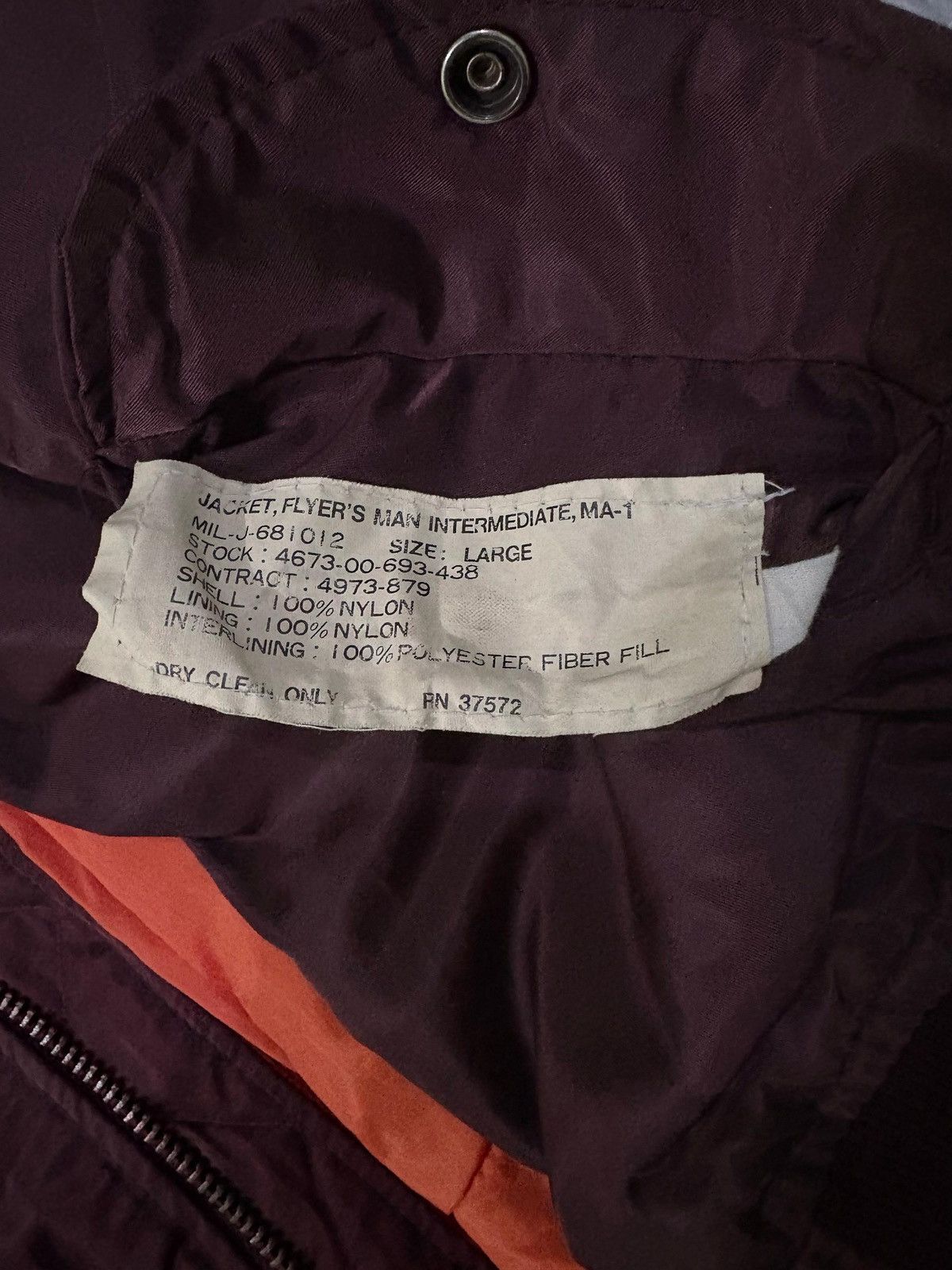 Alpha Industries Vintage Alpha Industries MA-1 Bomber Jacket Flight Jacket Size US L / EU 52-54 / 3 - 14 Thumbnail
