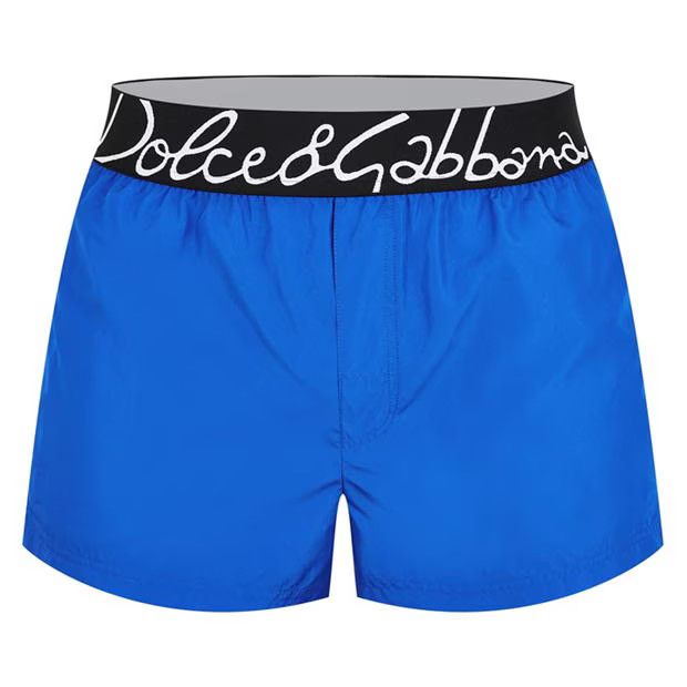 image of Dolce Gabbana O1G2R1Mq0424 Swim Shorts In Blue, Men's (Size 34)