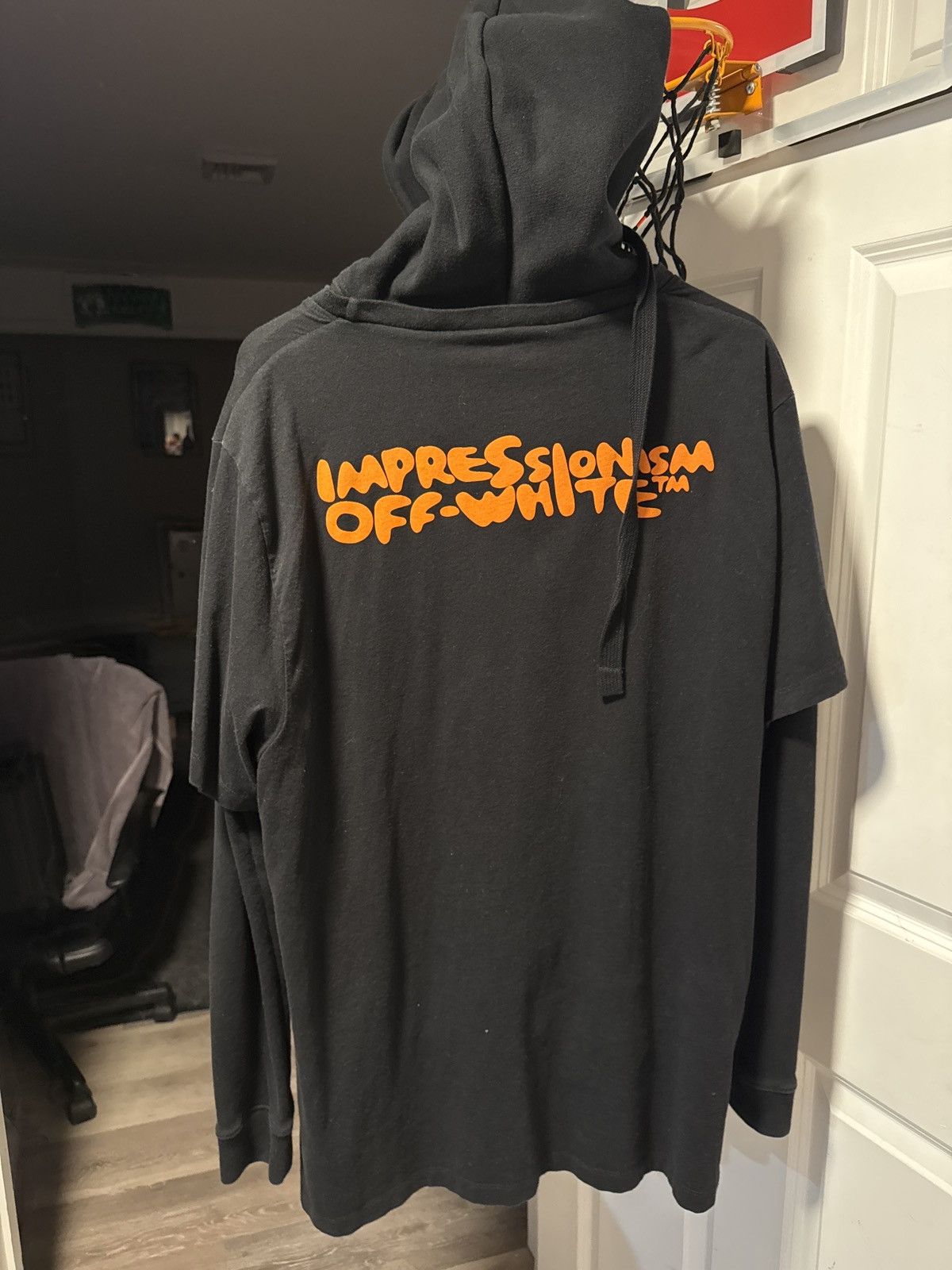 Off-White Off-White Hoodie-Shirt Black Size US L / EU 52-54 / 3 - 2 Thumbnail