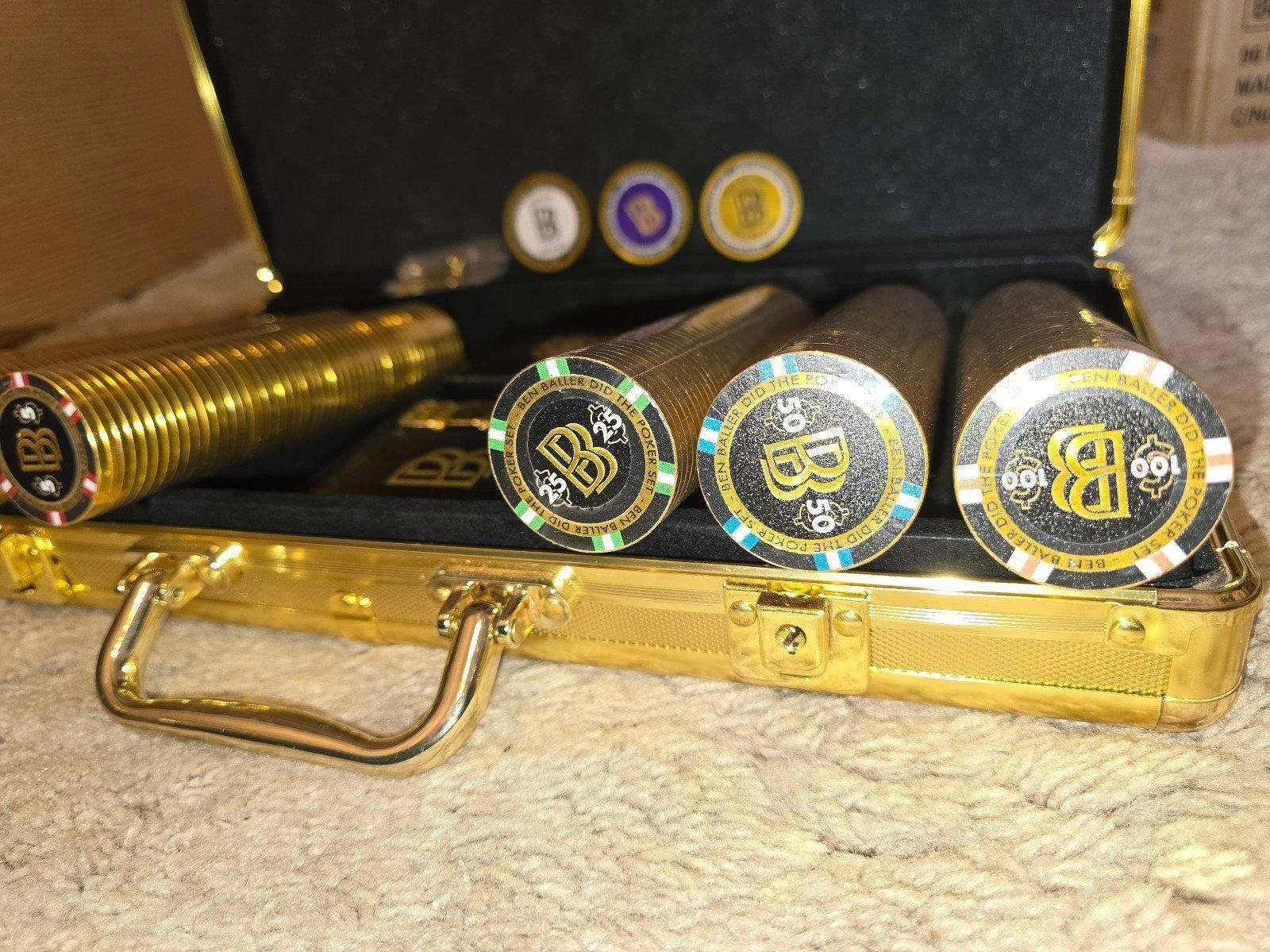 Designer Ben Baller Limited Edition Poker Set Size ONE SIZE - 5 Thumbnail