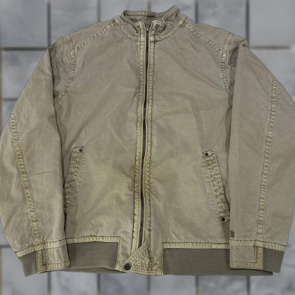 Cutter & Buck Cutter & Buck Jacket Mens L Brown 100% Cotton Full Zip Workwear Outdoor Casual Size US L / EU 52-54 / 3 - 1 Thumbnail