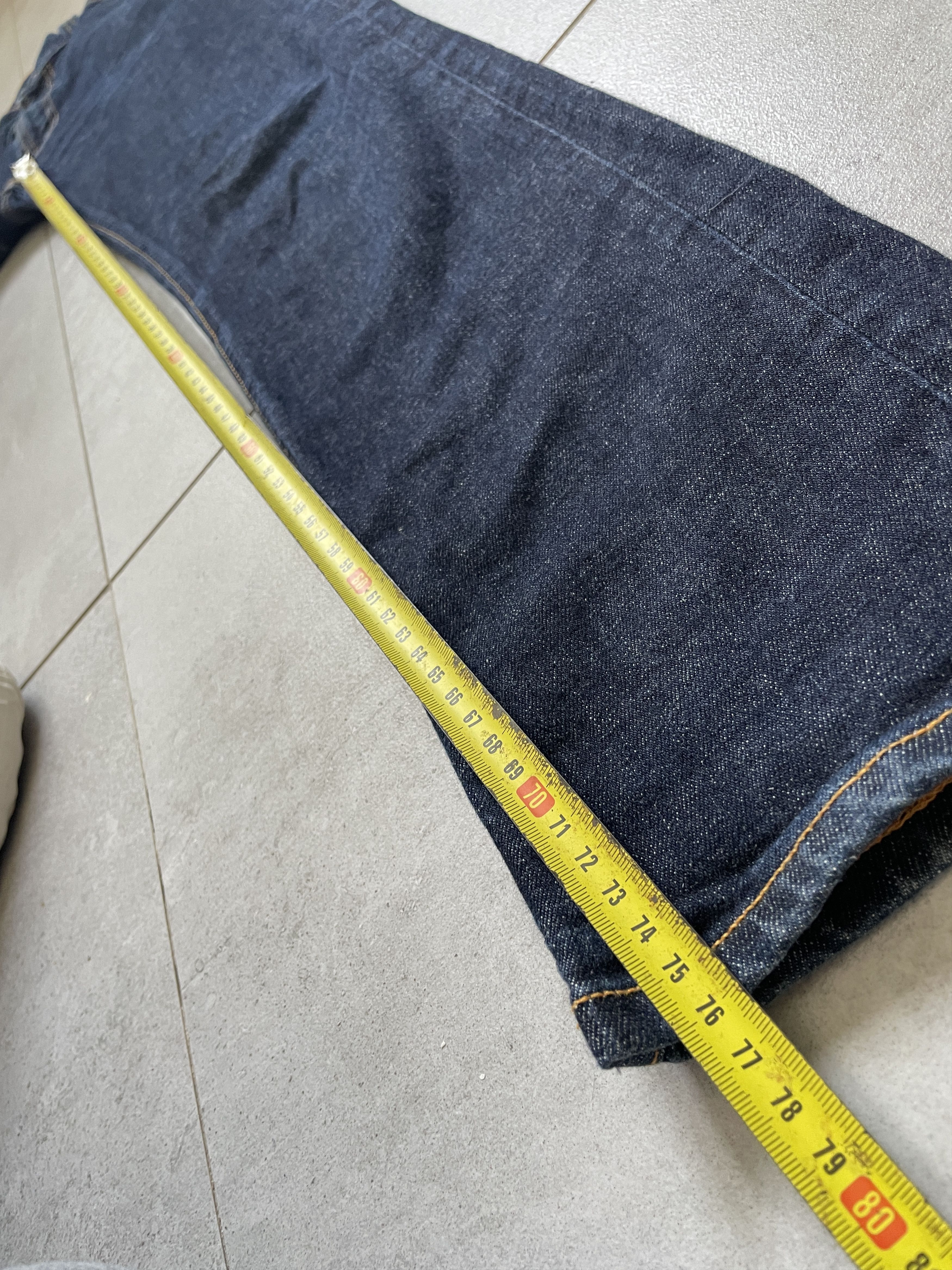 Japanese Brand × Jean × Nudie Jeans NAVY DENIM NUDIE JEANS THIN FINN SLKINNY DENIM Size US 31 - 11 Thumbnail