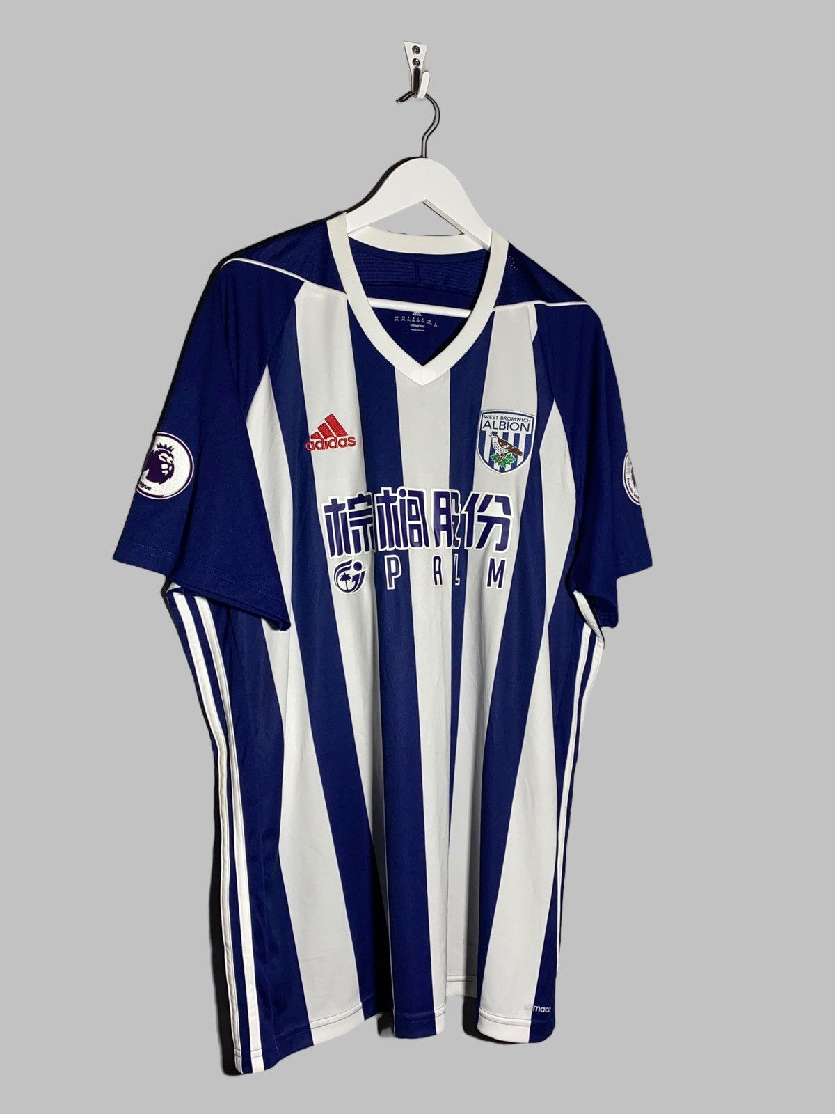 Adidas Adidas West Bromwich Albion 2017/18 Home Football Shirt Size US XXL / EU 58 / 5 - 3 Thumbnail