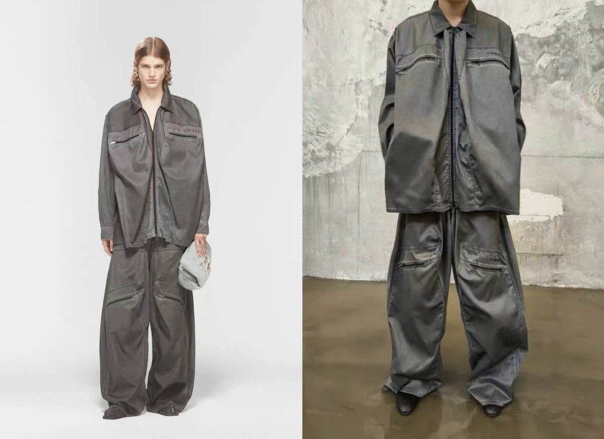 Y/Project Y/Project Coated Double-Layer Workwear Shirt Jacket J31 Size US S / EU 44-46 / 1 - 7 Thumbnail