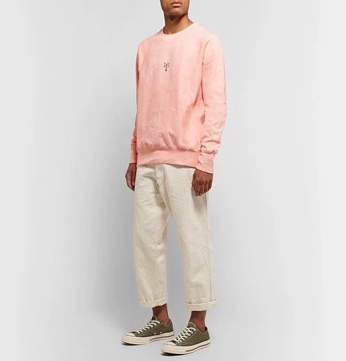 Story Mfg. Story mfg. crew sweat madder dyed hand-embroidered unisex S Size US S / EU 44-46 / 1 - 1 Thumbnail