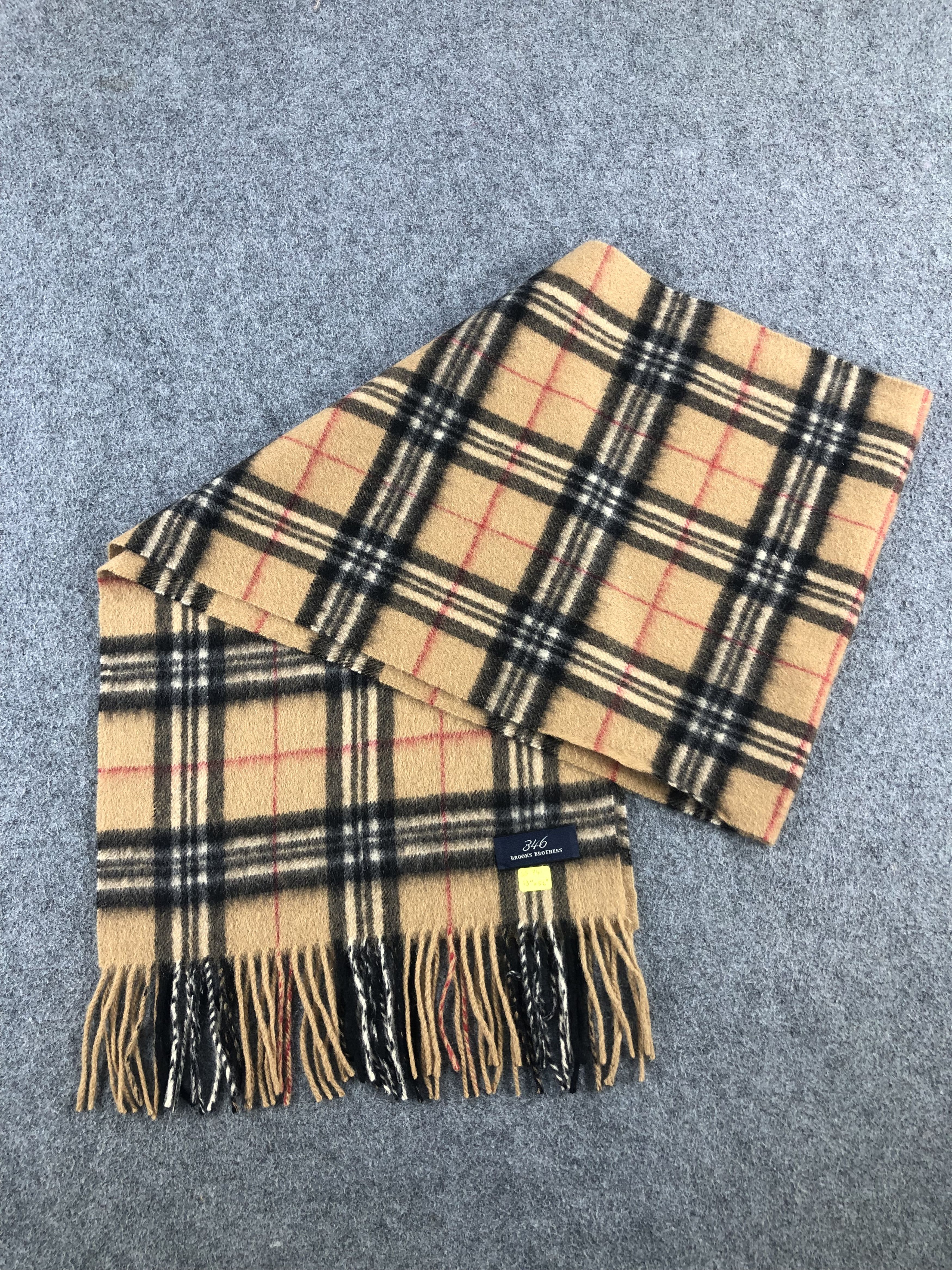 Brooks Brothers Brooks Brothers Cashmere Scarf / Muffler / Neckwear Size ONE SIZE - 5 Thumbnail