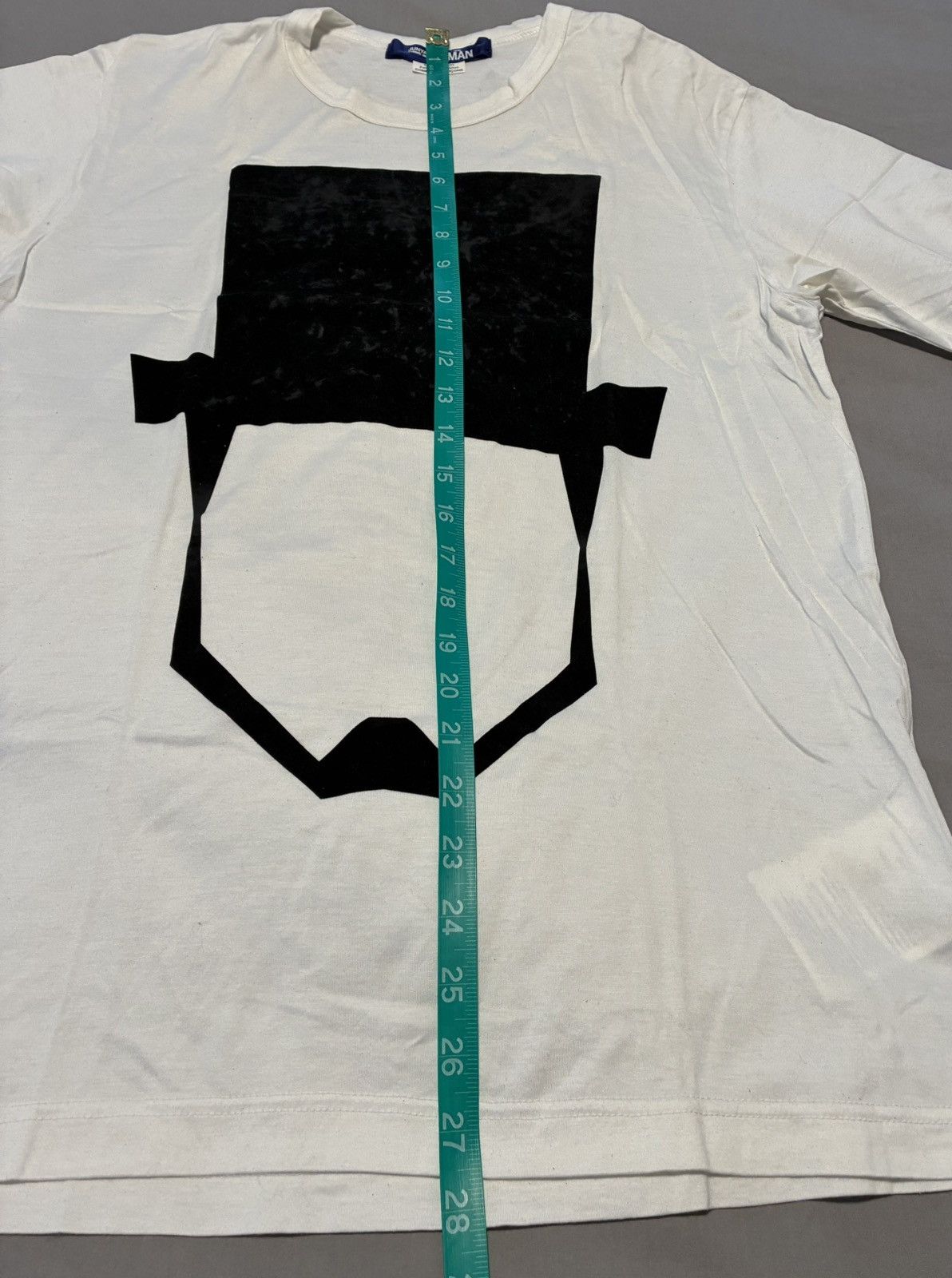 Junya Watanabe Junya Watanabe Tee with Black velvet graphic Size US M / EU 48-50 / 2 - 13 Thumbnail