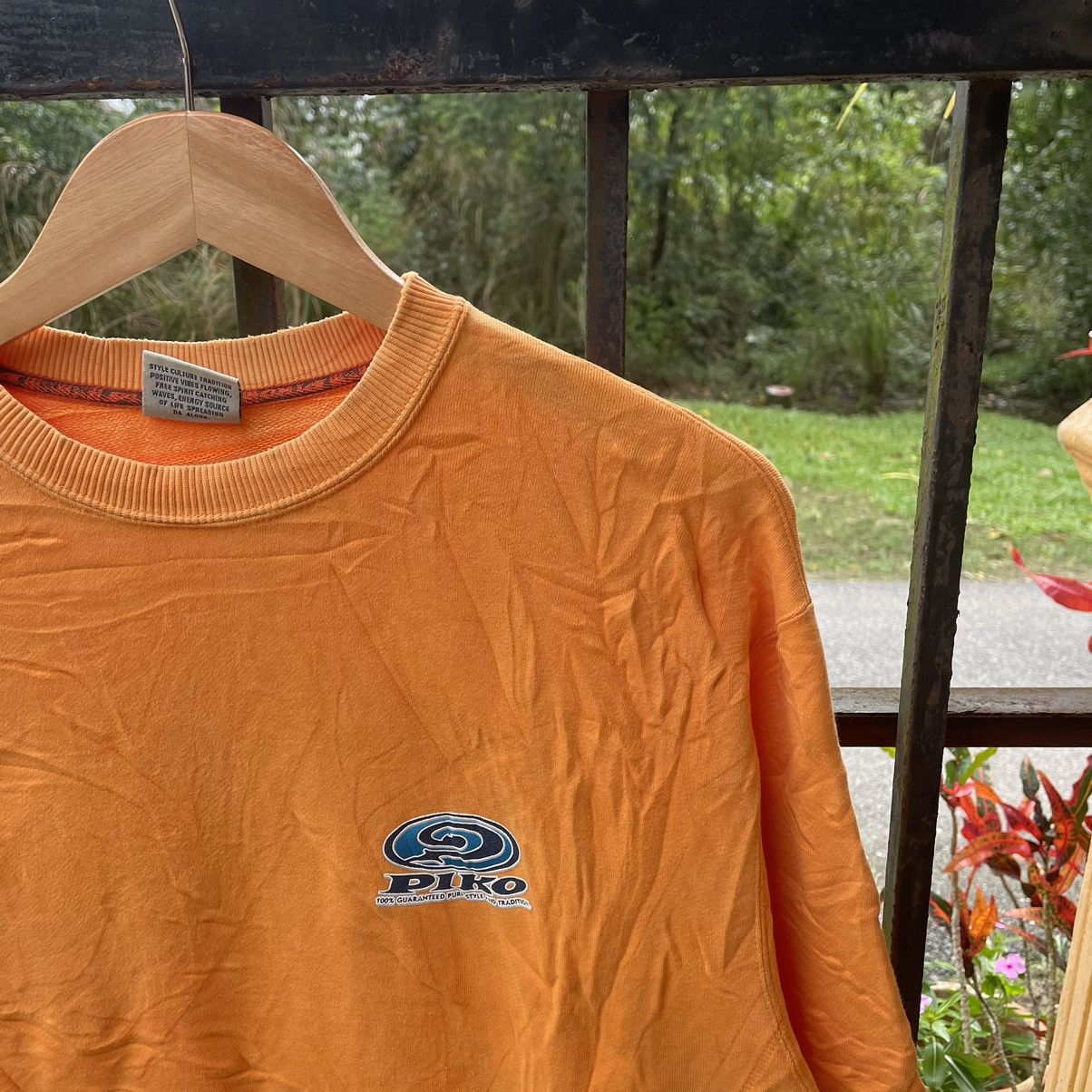 Vintage 🔥Vintage Piko Hawaii Big Logo Surfing Distress Sweatshirts Size US S / EU 44-46 / 1 - 5 Thumbnail