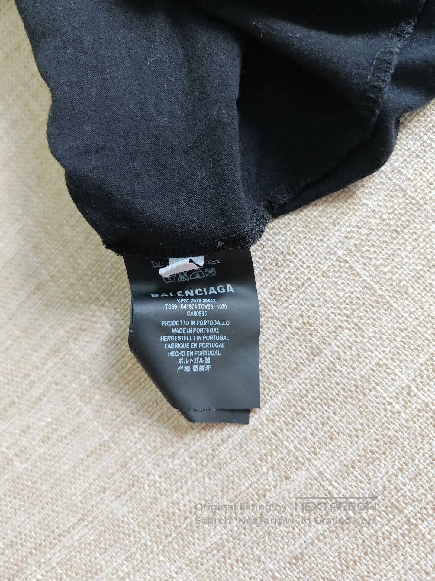 Balenciaga Balenciaga Wheat Ear Short-Sleeve T-Shirt. Size US S / EU 44-46 / 1 - 5 Thumbnail