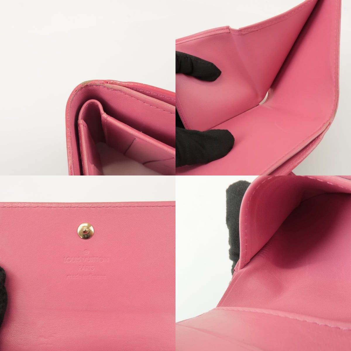 Louis Vuitton Louis Vuitton Porte Monnaie Billets Cartes Credit Patent Size ONE SIZE - 7 Thumbnail