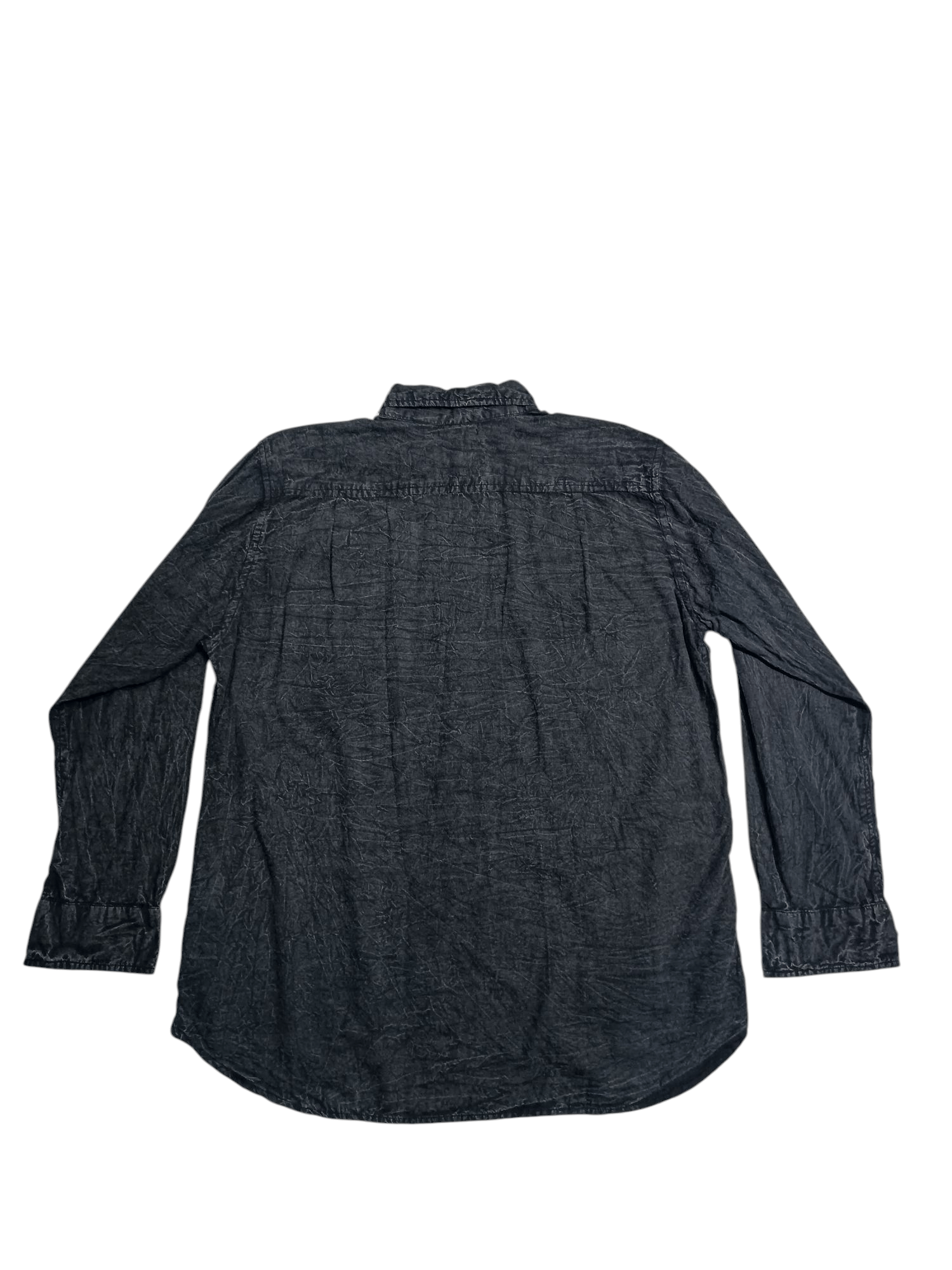 Japanese Brand Vintage Distressed Black Unique Pattern Embroidery Shirt Size US M / EU 48-50 / 2 - 4 Thumbnail