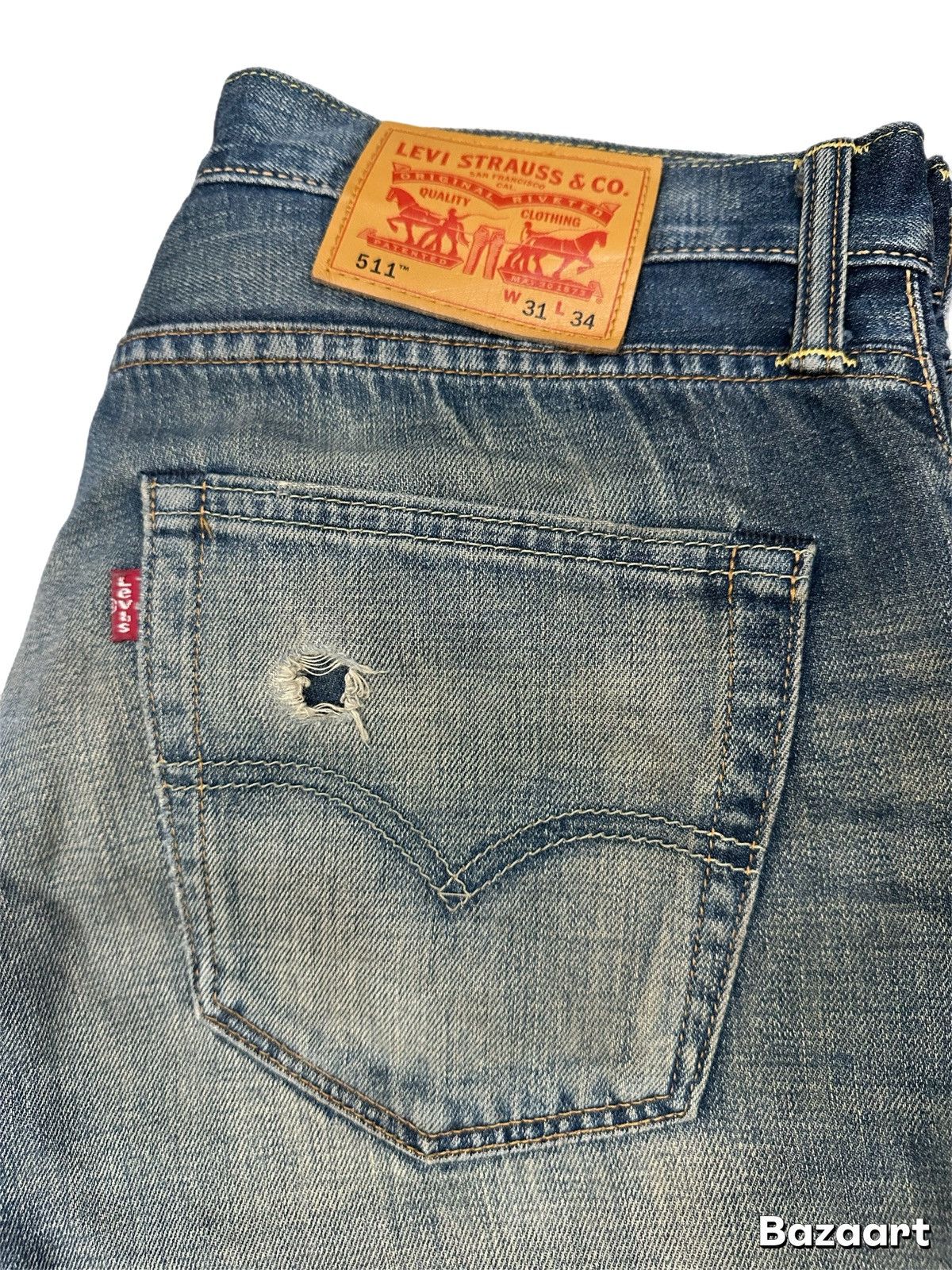 Levi's Vintage Clothing Levis x 511 x vintage Size US 31 - 15 Thumbnail
