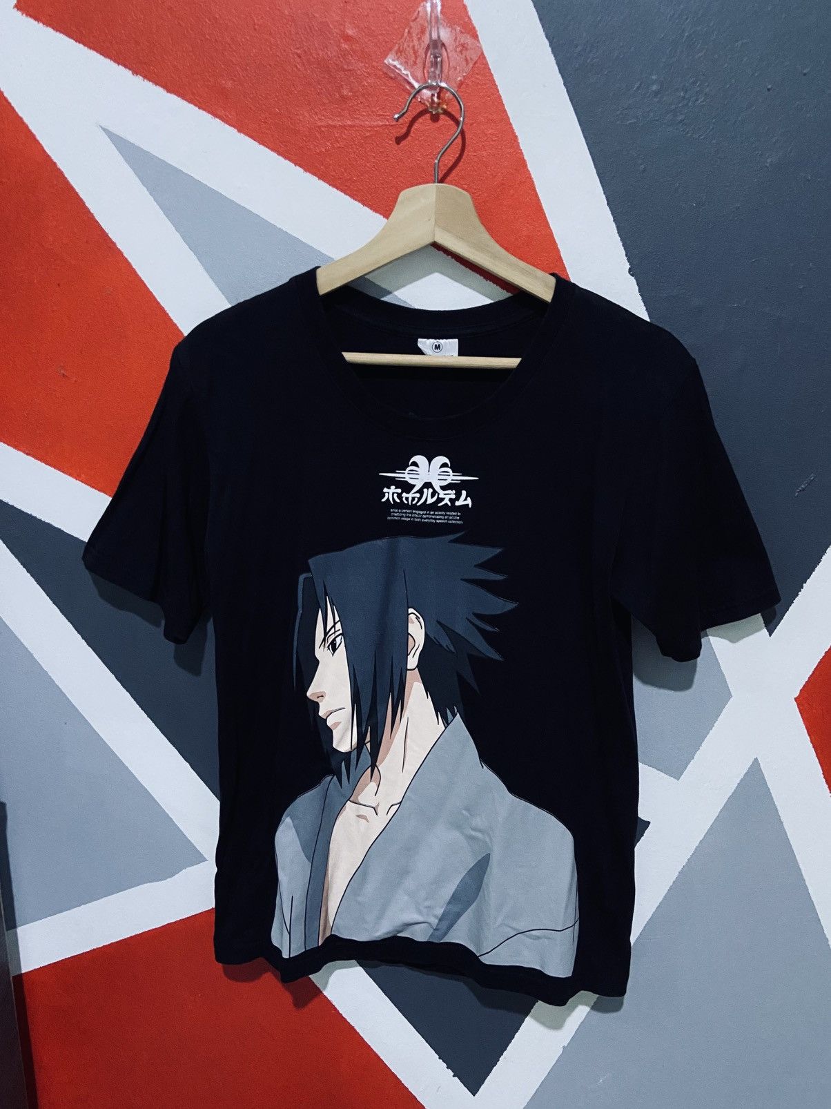 Anime Sasuke Print Tee Size US S / EU 44-46 / 1 - 2 Thumbnail