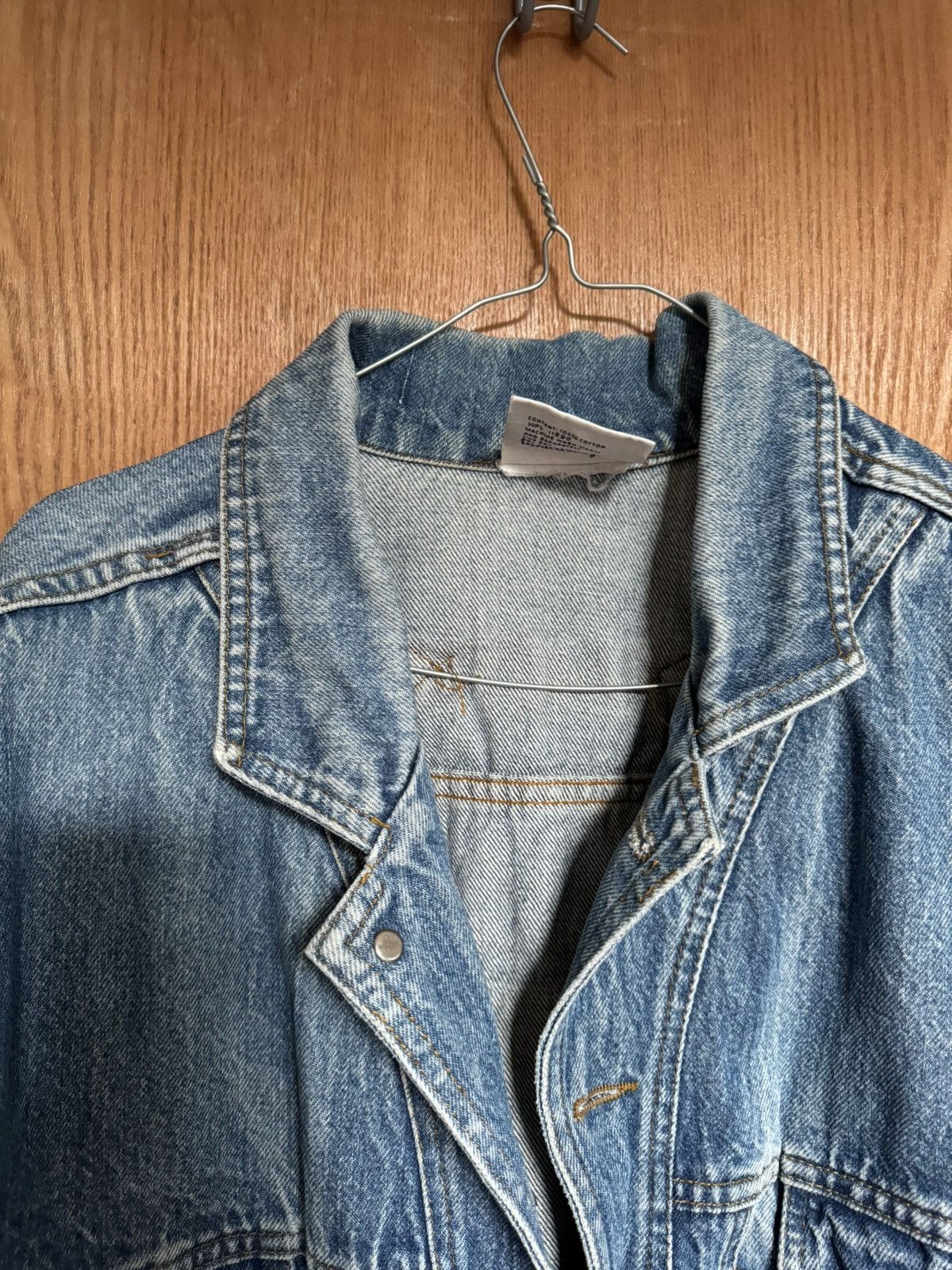 Vintage Vintage '88 Atlantic Records 40th Anniversary Denim Jacket Size US M / EU 48-50 / 2 - 3 Thumbnail