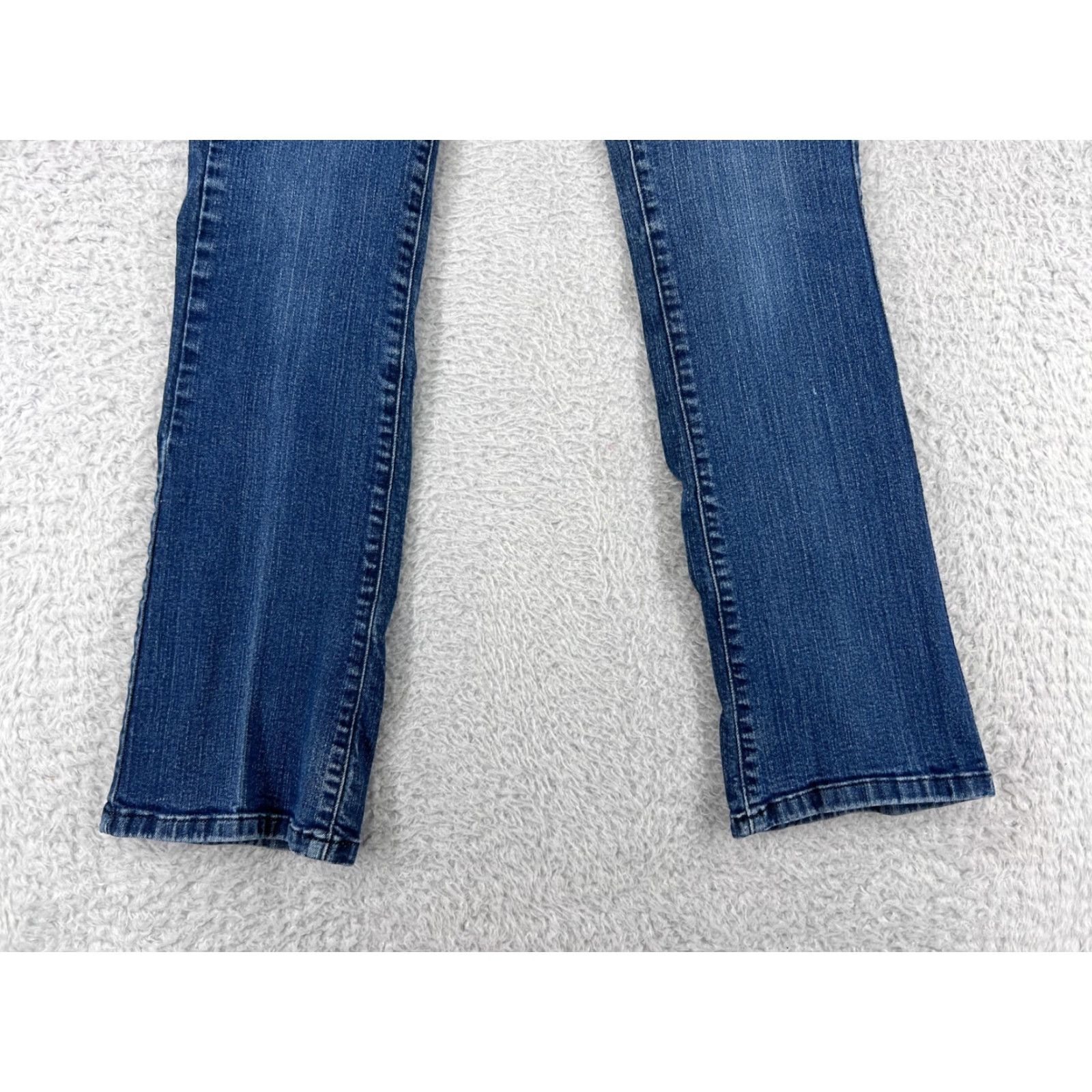 Tommy Hilfiger Tommy Hilfiger Women Jeans Bootcut 0 Blue Denim 5-Pocket Regular Rise 26" Inseam 27" Cotton Blend Size 25" / US 0 / IT 36 - 5 Thumbnail