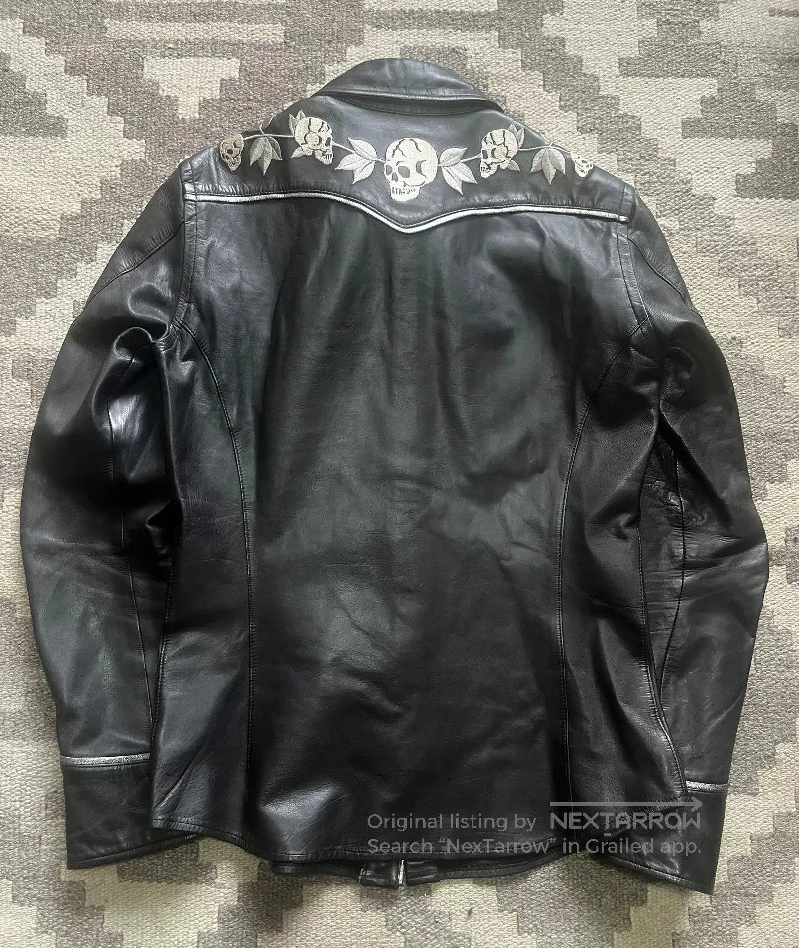 Isamu Katayama Backlash Katayama Isamu Western Dark Leather Shirt. Size US M / EU 48-50 / 2 - 6 Thumbnail