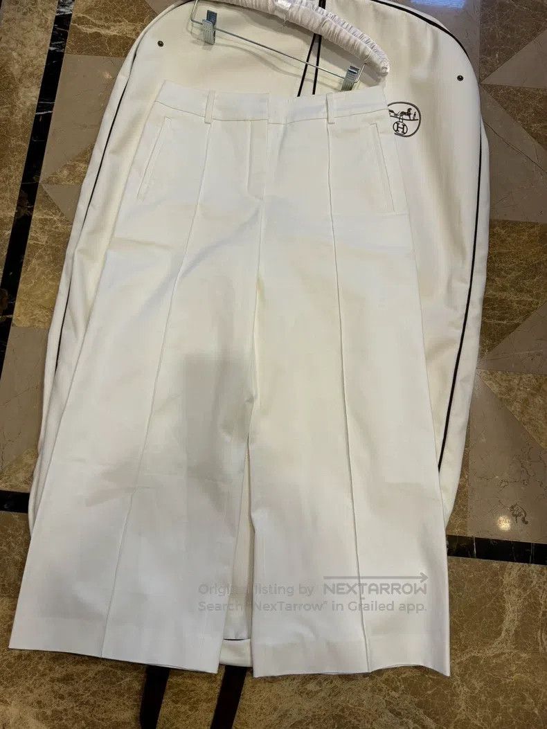 Hermes Hermes White skinny jeans Size 25" / US 0 / IT 36 - 5 Thumbnail