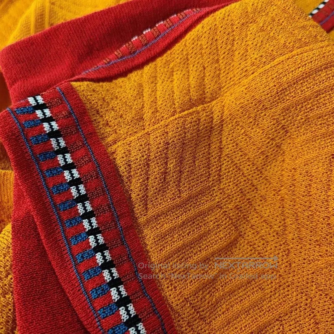 Yves Saint Laurent Saint Laurent Orange Knit Cardigan. Size US M / EU 48-50 / 2 - 6 Thumbnail