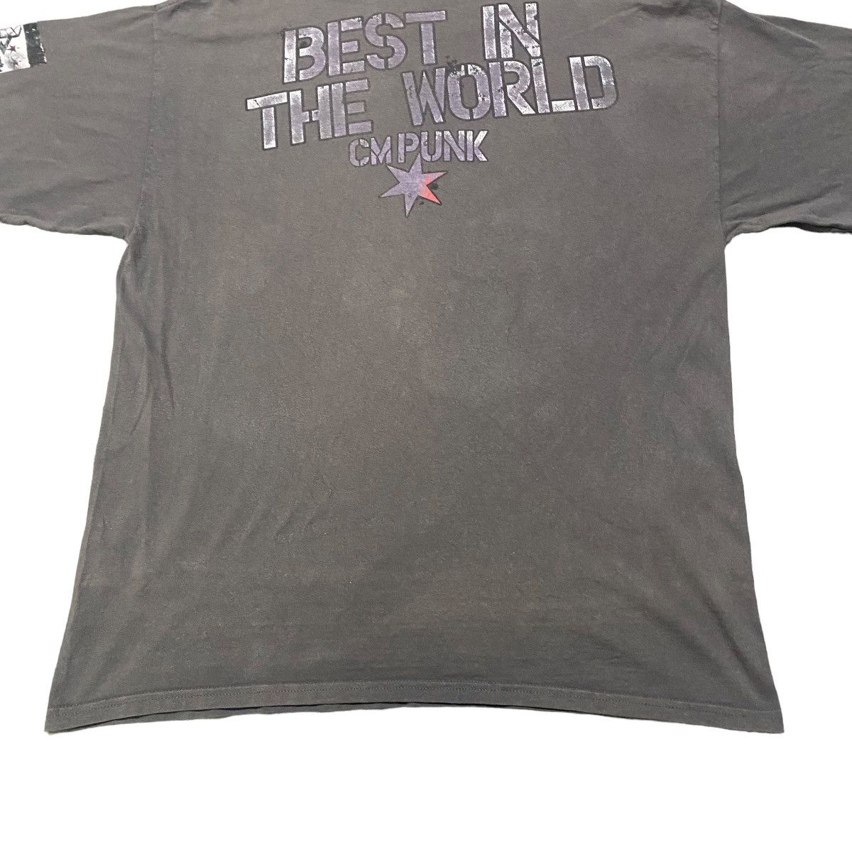 Vintage Vintage Y2K CM PUNK Best in the World Shirt Size US XL / EU 56 / 4 - 12 Thumbnail