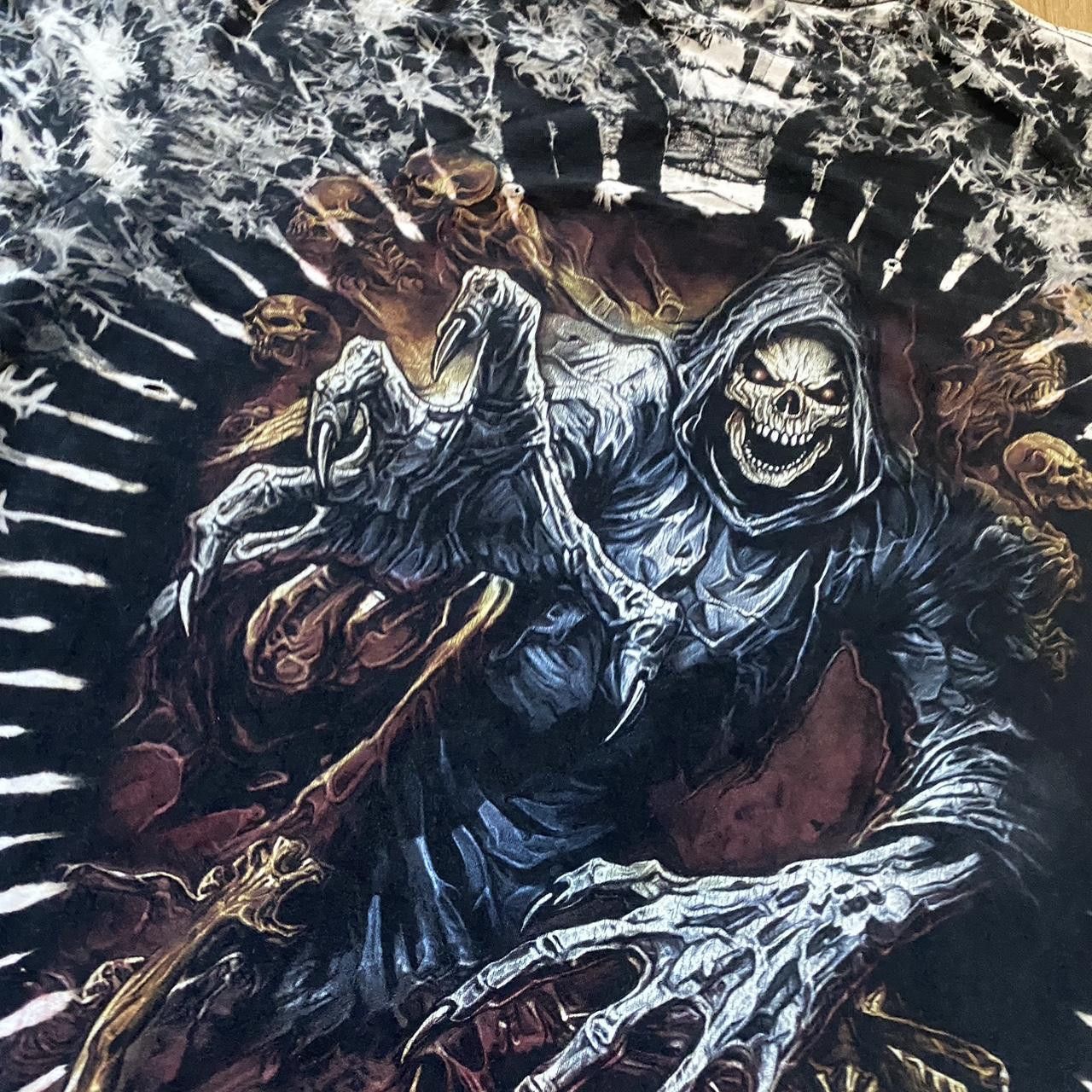 Other Black and white Wild Boxy Skeleton Death tie dye tee Size US S / EU 44-46 / 1 - 5 Thumbnail
