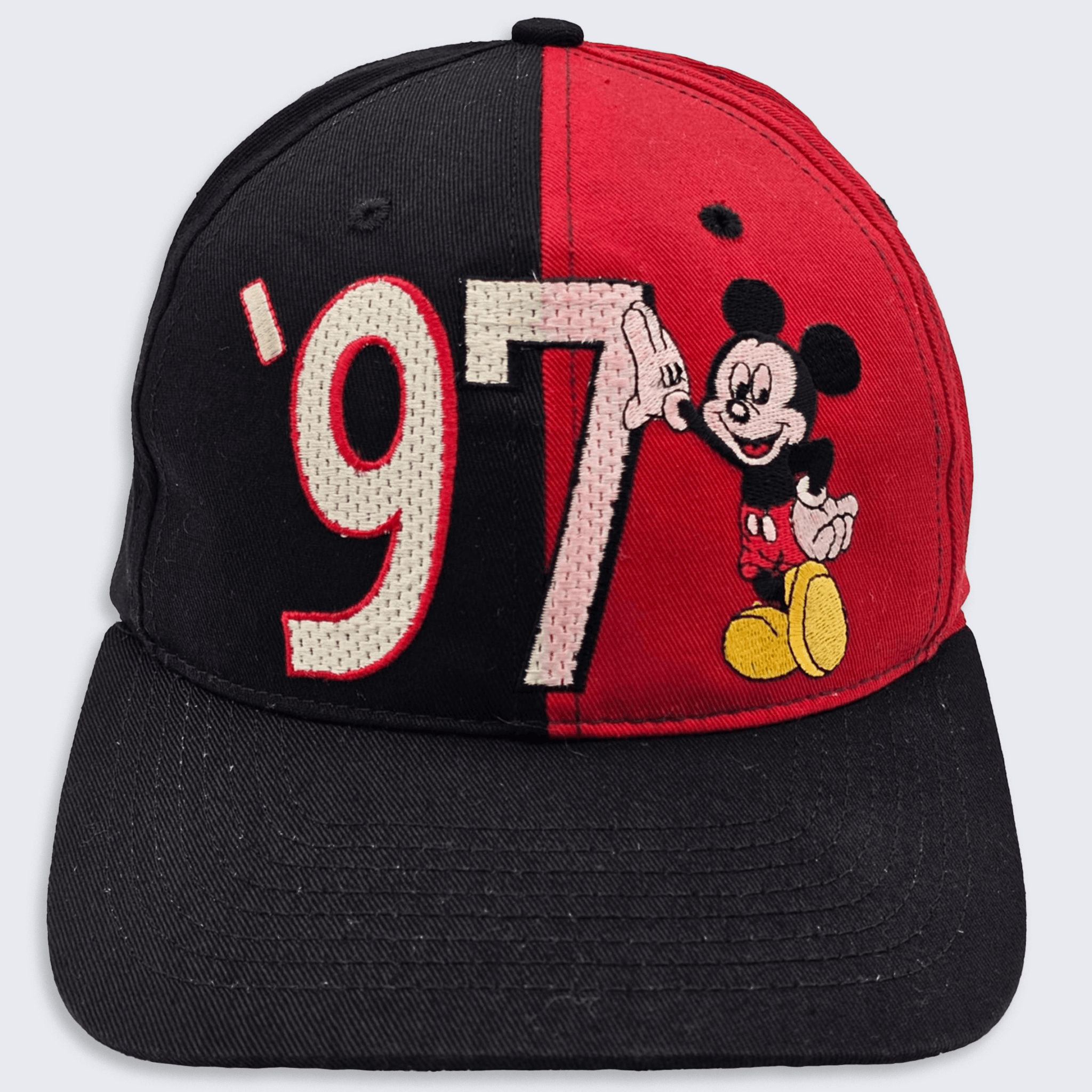 Disney × Vintage Mickey Mouse Vintage 90s Disney World 97 Snapback Hat Size ONE SIZE - 1 Thumbnail