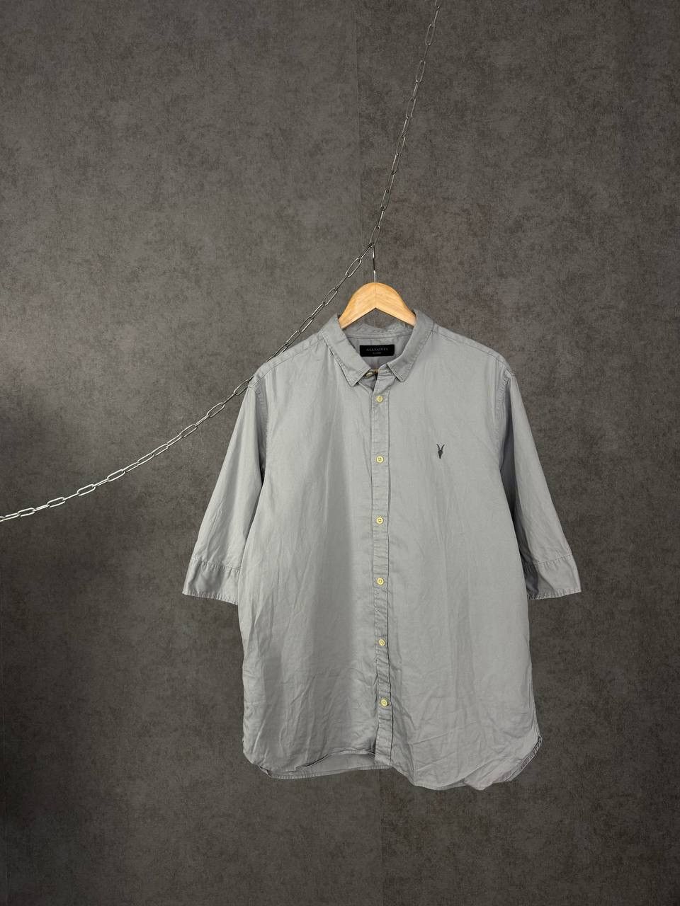 Allsaints Allsaints designer logo shirt Size US XL / EU 56 / 4 - 1 Thumbnail