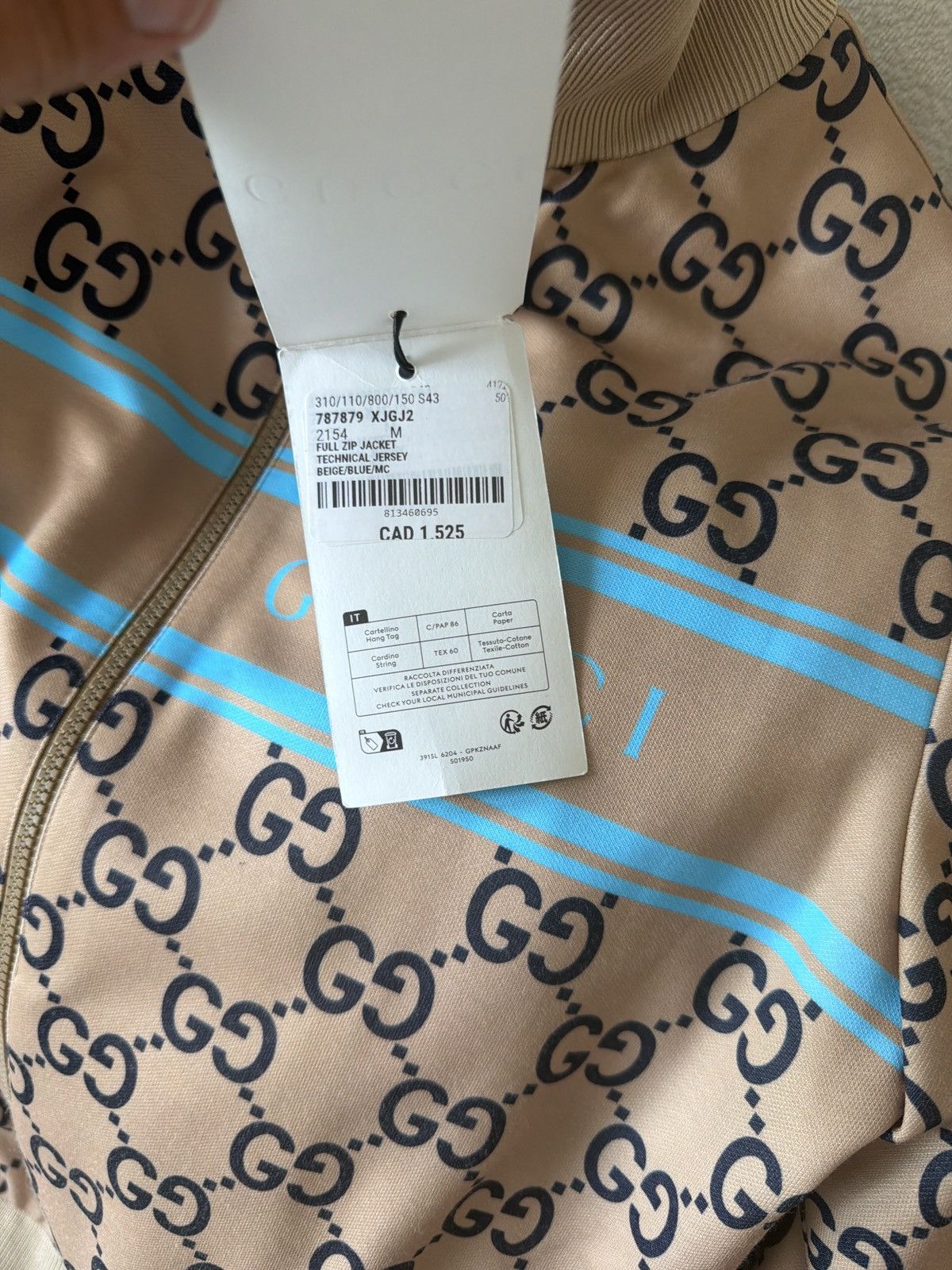 Gucci Gucci Zip up Jacket New season 25/26 Size US M / EU 48-50 / 2 - 2 Thumbnail