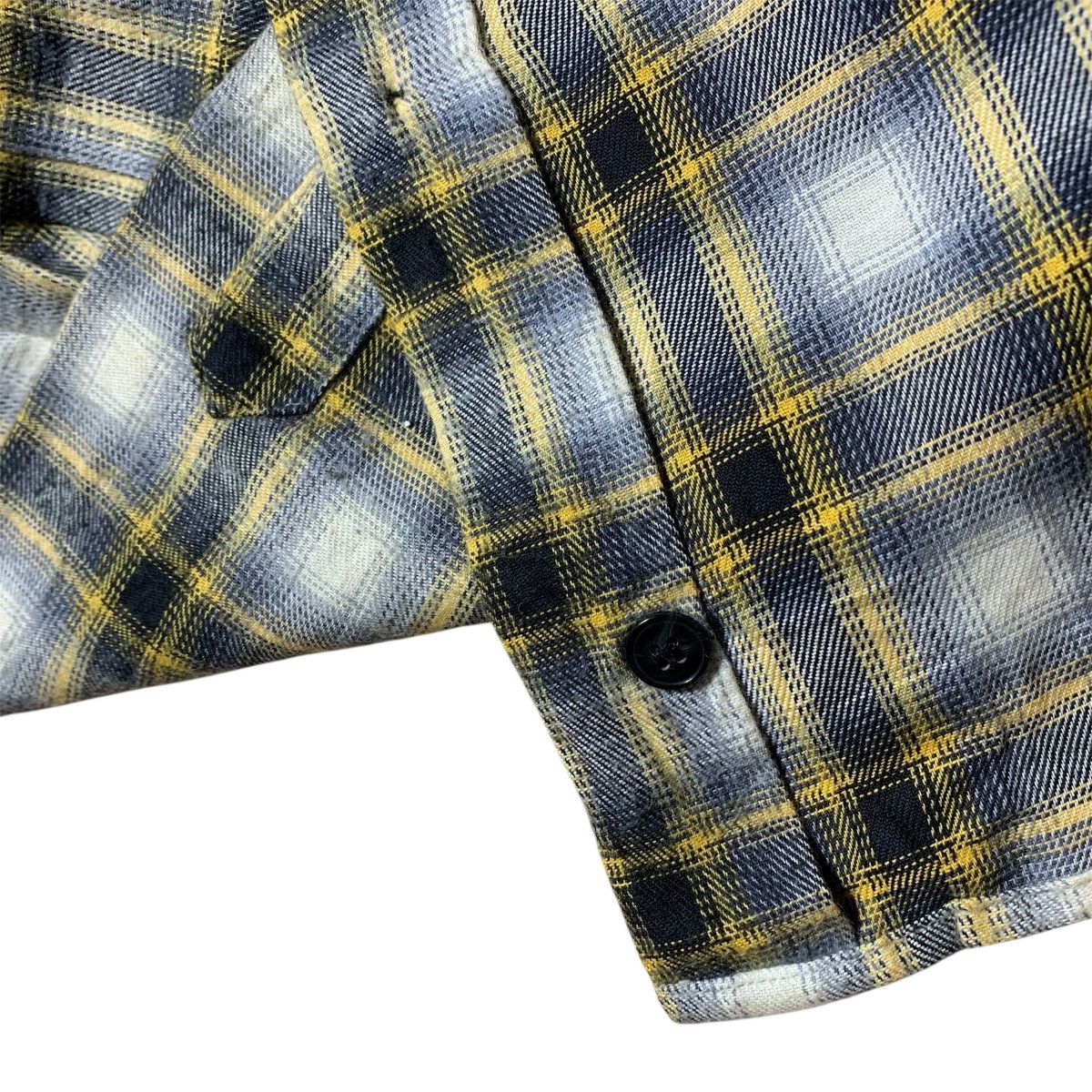 agnes b. Vtg Agnes B Veterano Multi Plaid Flannel Shirt Button Up Size US L / EU 52-54 / 3 - 5 Thumbnail