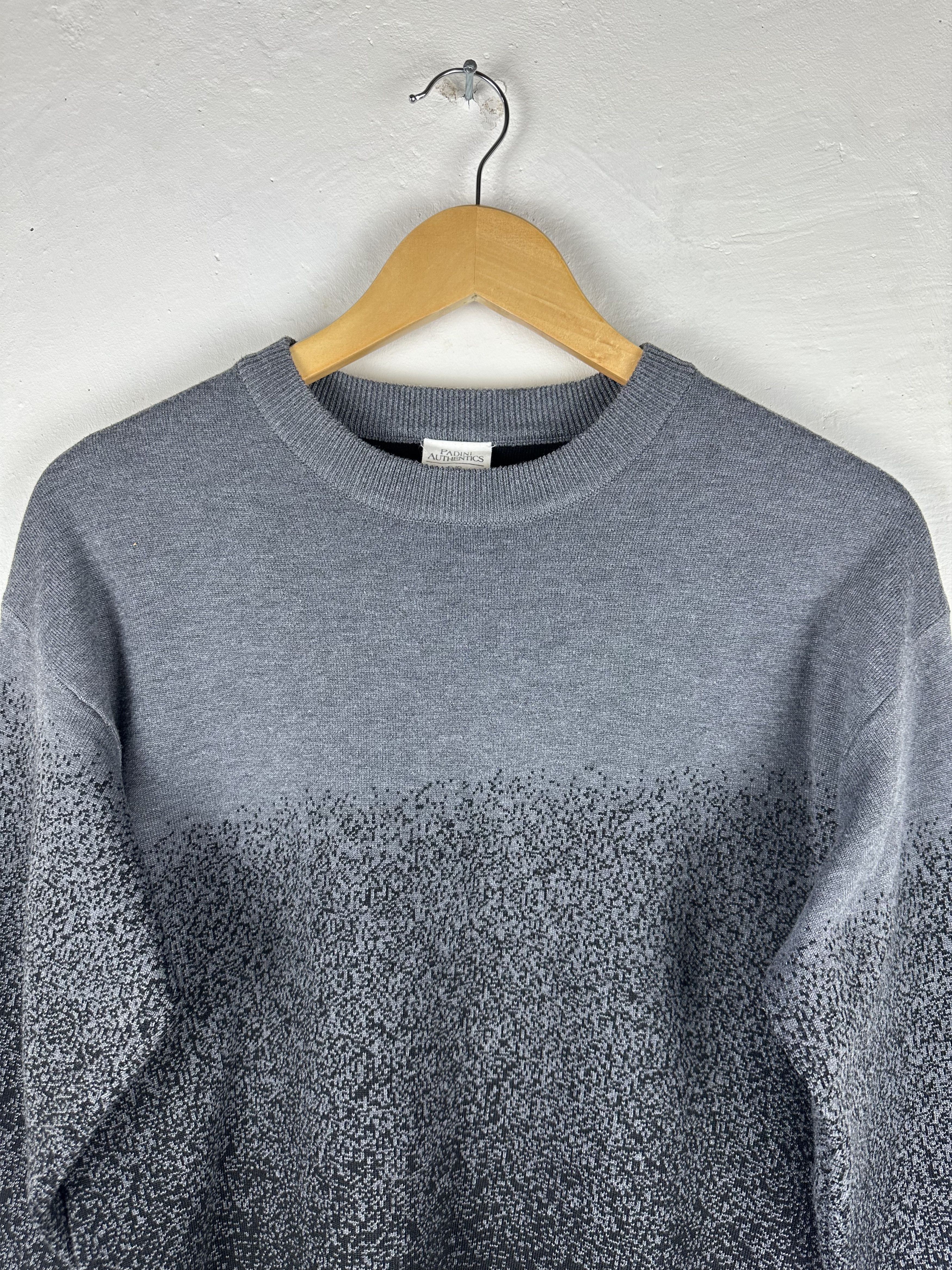 Japanese Brand SWEATSHIRTS MOHAIR STYLE STREETWEAR GREY BLACK Size US S / EU 44-46 / 1 - 3 Thumbnail