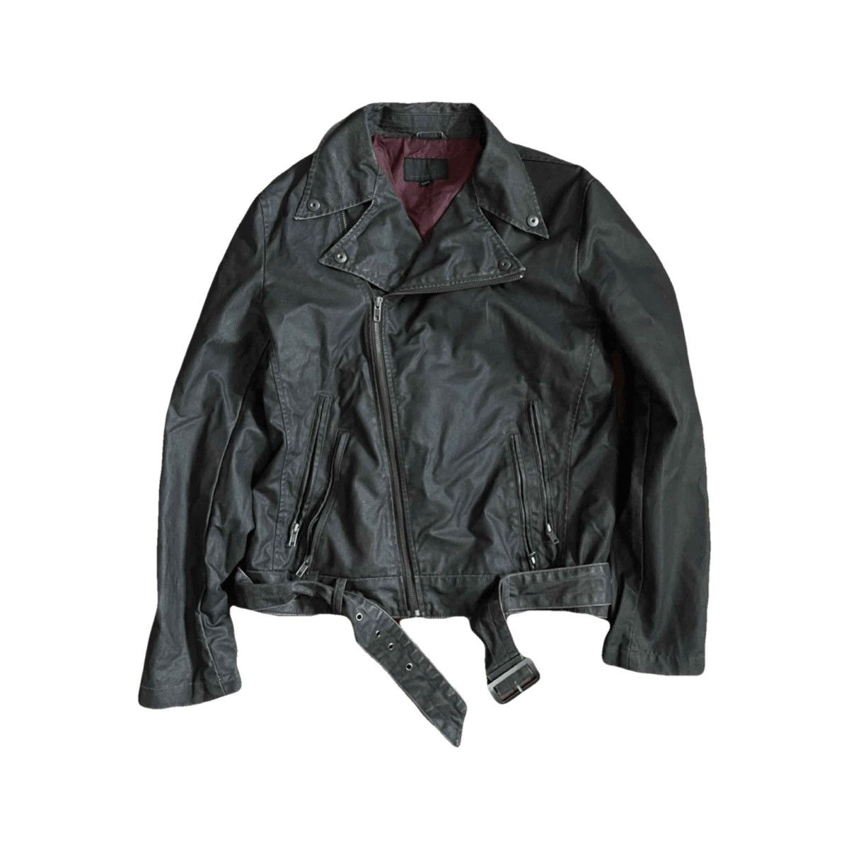 If Six Was Nine 2000s Japanese archive coated biker jacket vkei style Size US S / EU 44-46 / 1 - 3 Thumbnail