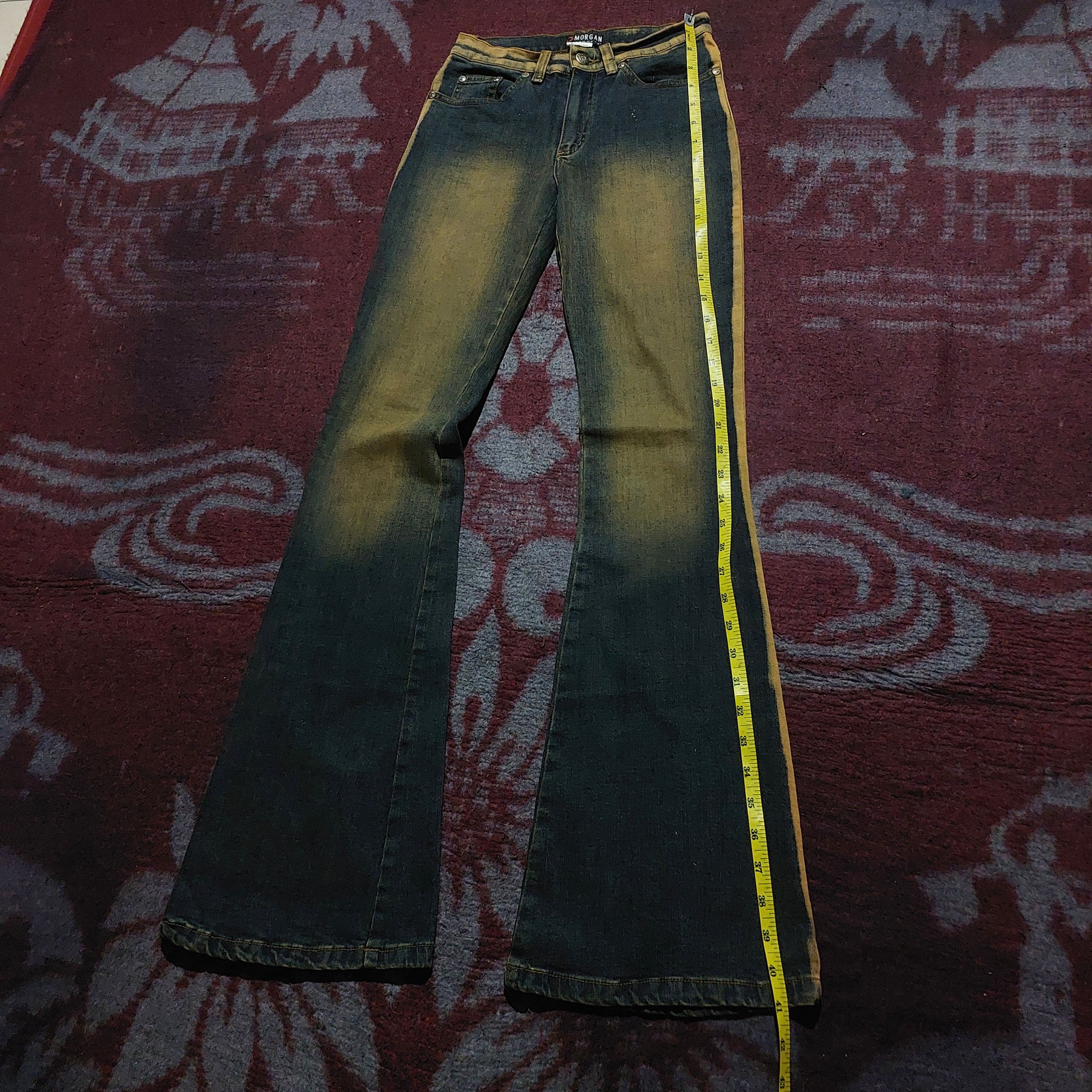 Morgan De Toi Morgan De Toi stripe side mud wash flared jeans Size 24" / US 00 / IT 34 - 15 Thumbnail