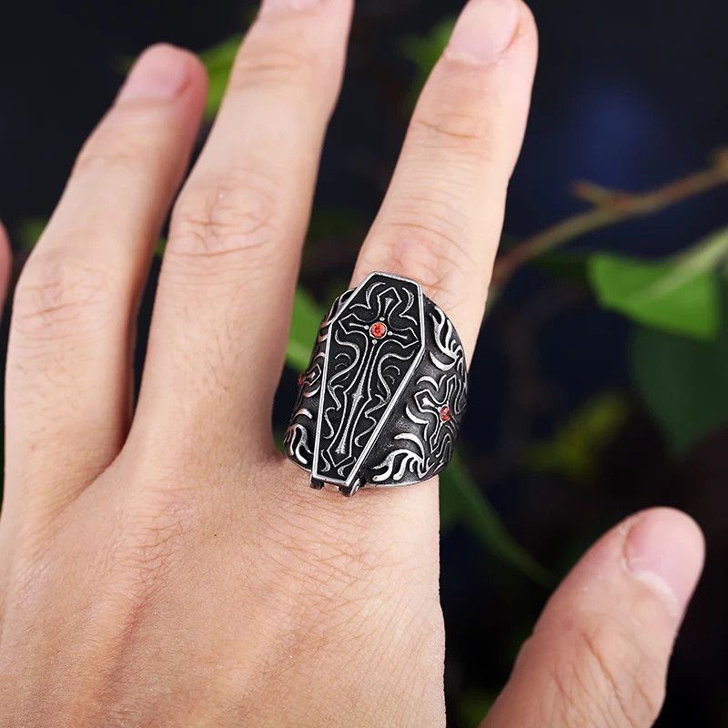 Japanese Brand × Jewelry × Vintage Vampire's Coffin Ring Size ONE SIZE - 2 Thumbnail