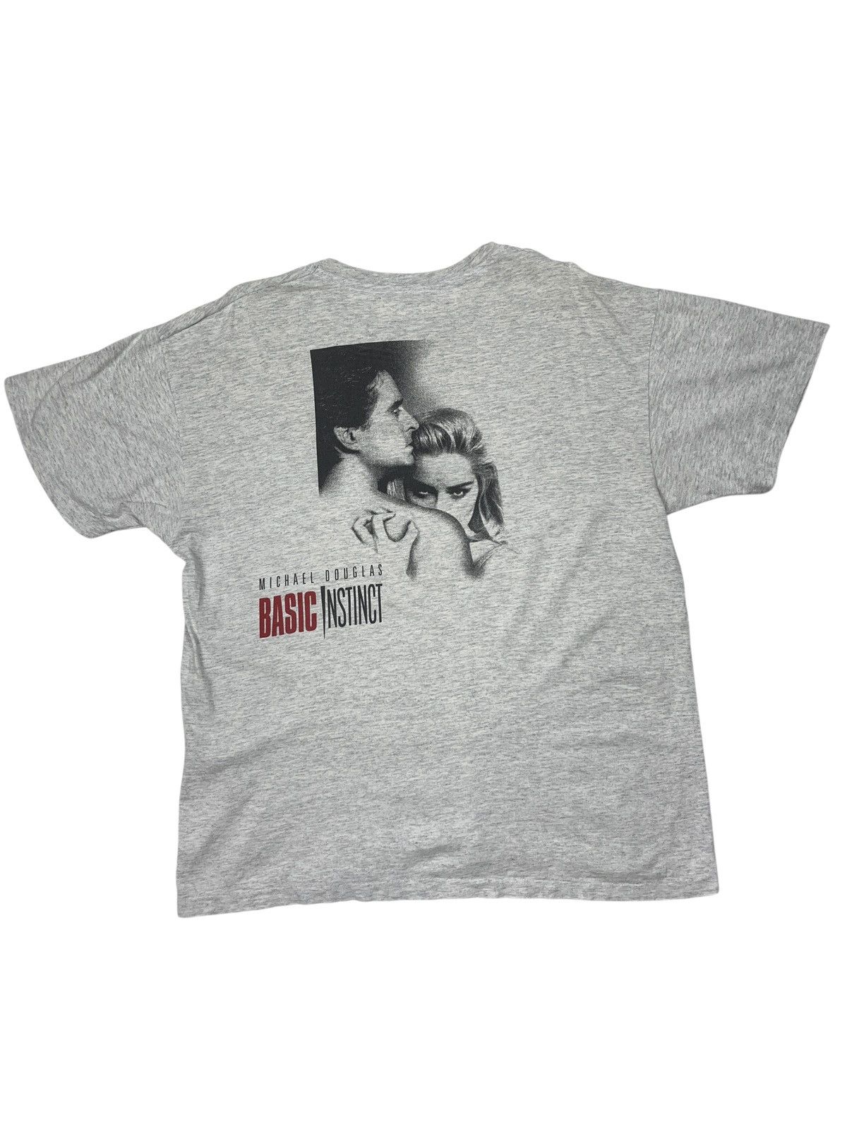 Vintage Vintage 90s Basic Instinct Movie Erotic Sharon Stone T-shirt Size US XL / EU 56 / 4 - 1 Thumbnail