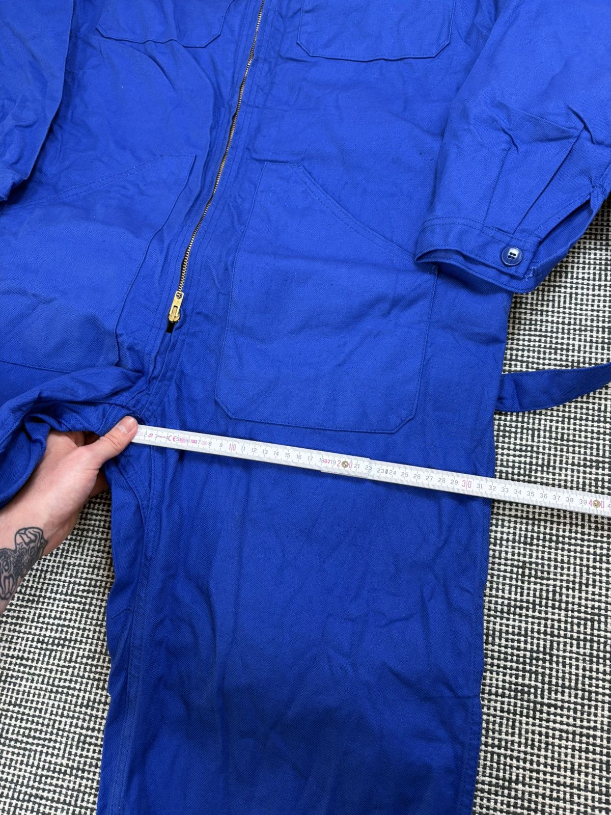 Le Laboureur 70s made in france zip coveralls jumpsuit sanfor chore Size US L / EU 52-54 / 3 - 8 Thumbnail