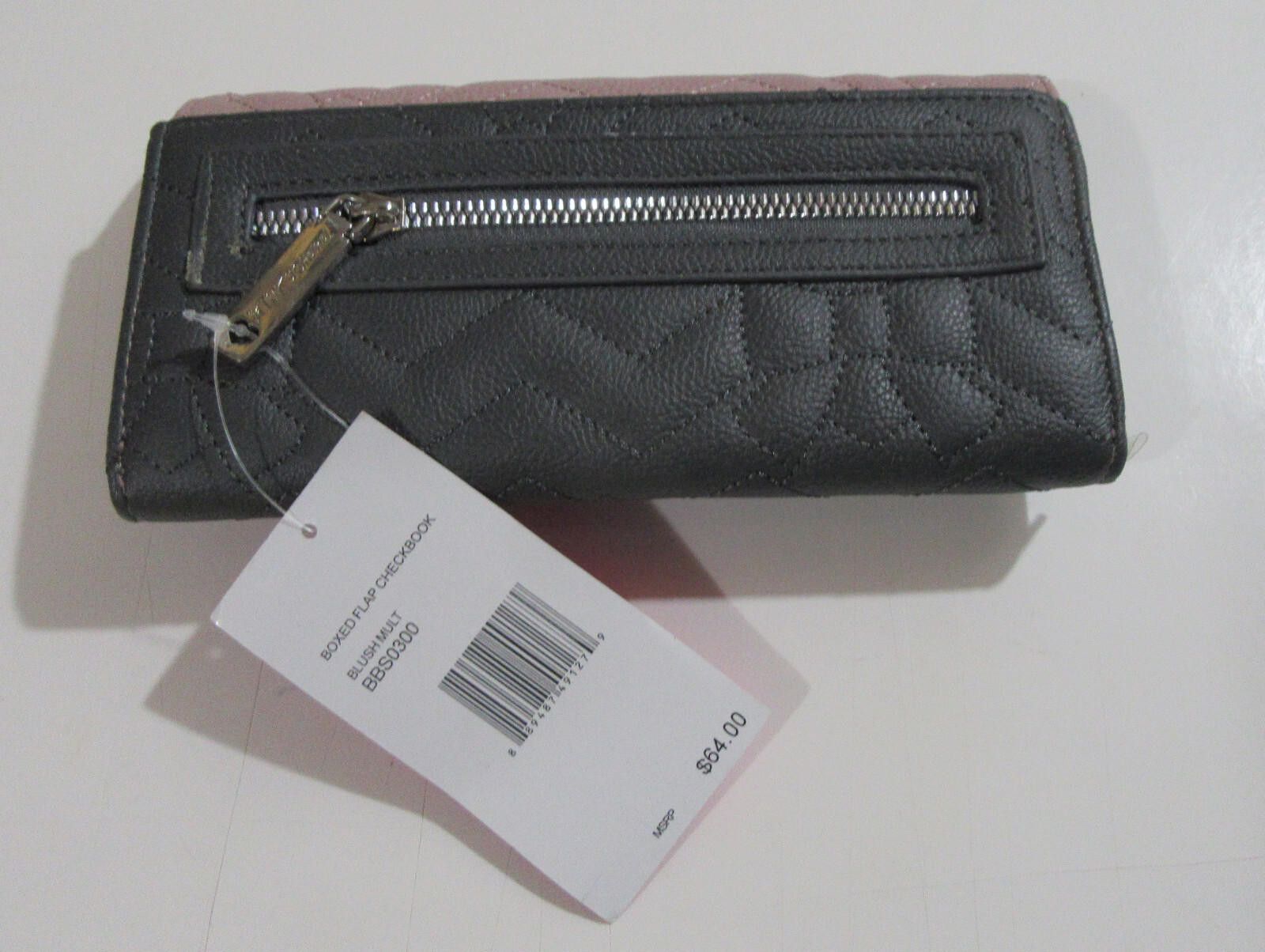 Designer Betsey Johnson Flap Closure Wallet Blush Multi Size ONE SIZE - 6 Thumbnail