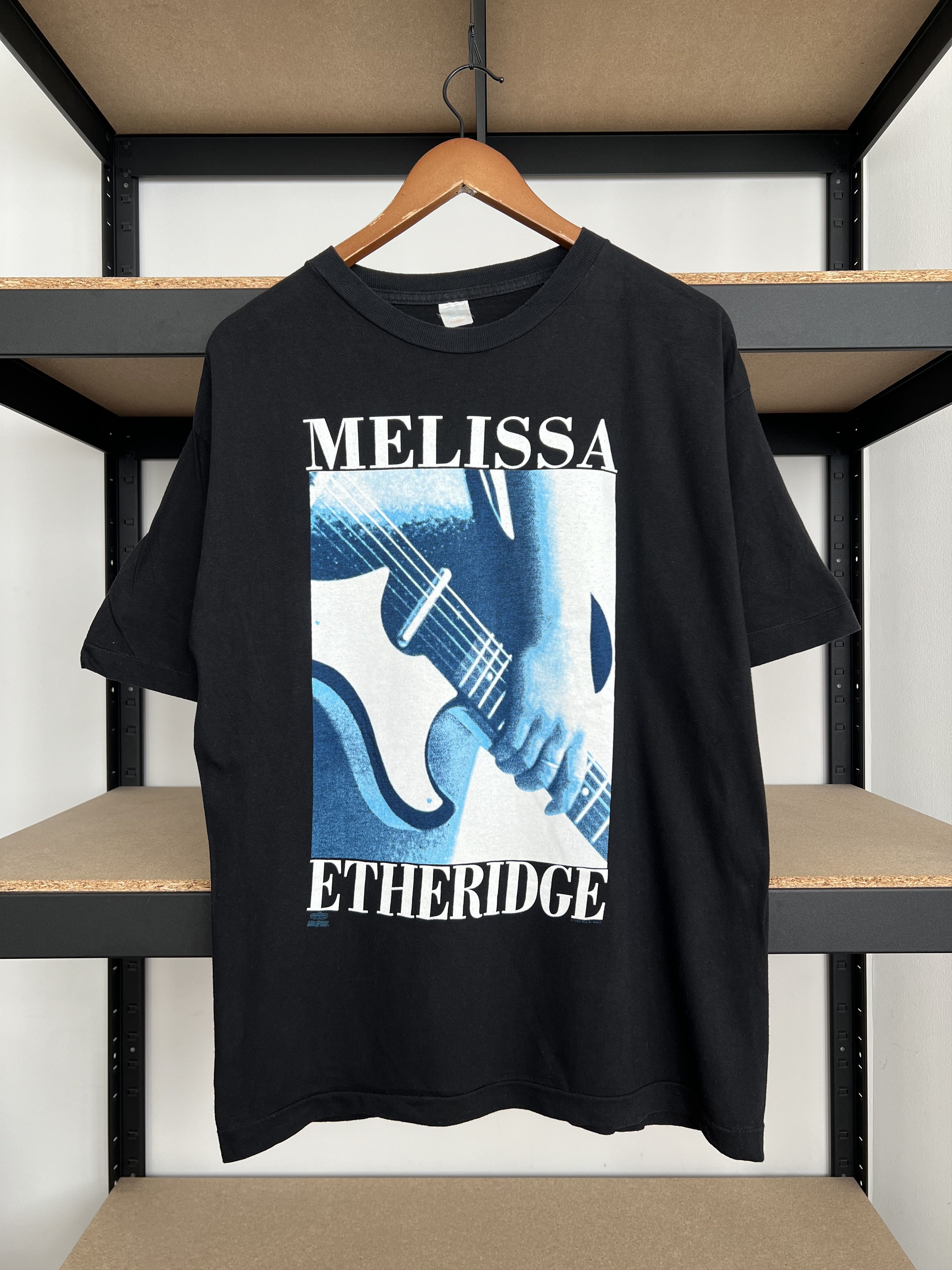 Band Tees Vintage 1992 Melissa Etheridge Never Enough Black T-shirt Size US L / EU 52-54 / 3 - 1 Thumbnail